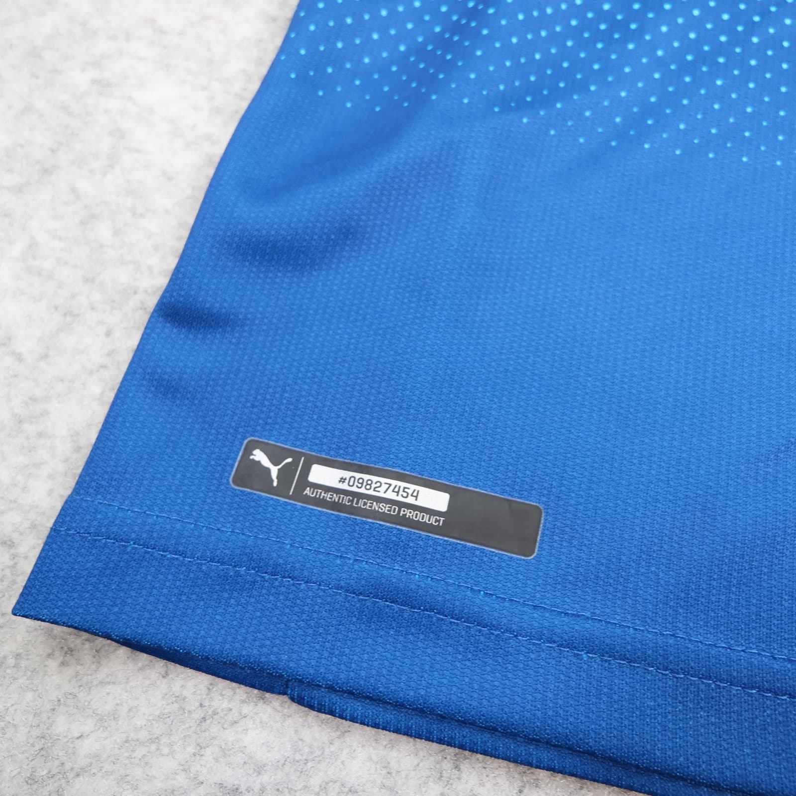 Arsenal Shirt Mens Large Blue Away 2017 2018 Football Puma Fly Emirates photo 7