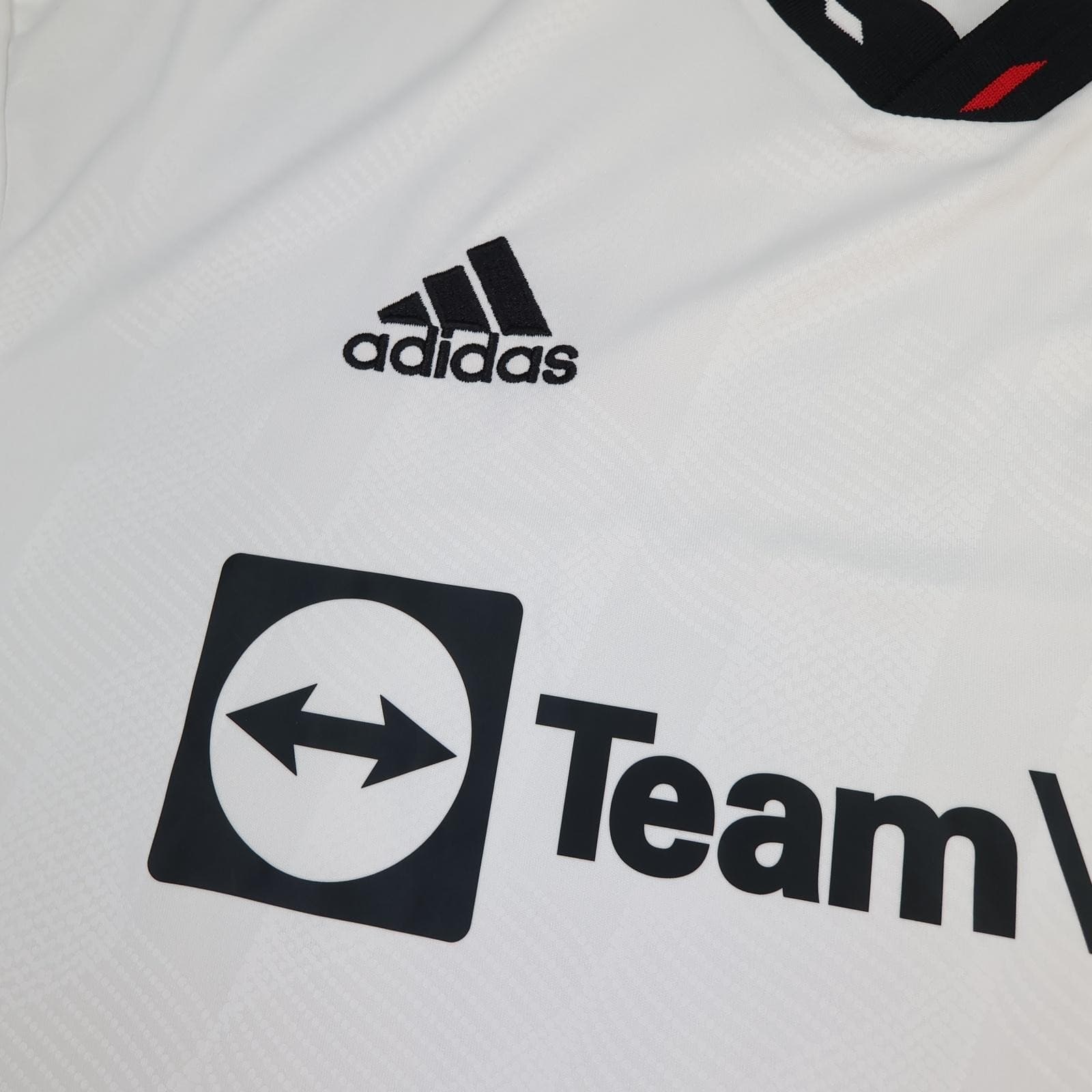 Manchester United Away Shirt Mens Large White 2022 2023 Adidas Soccer Jersey photo 4