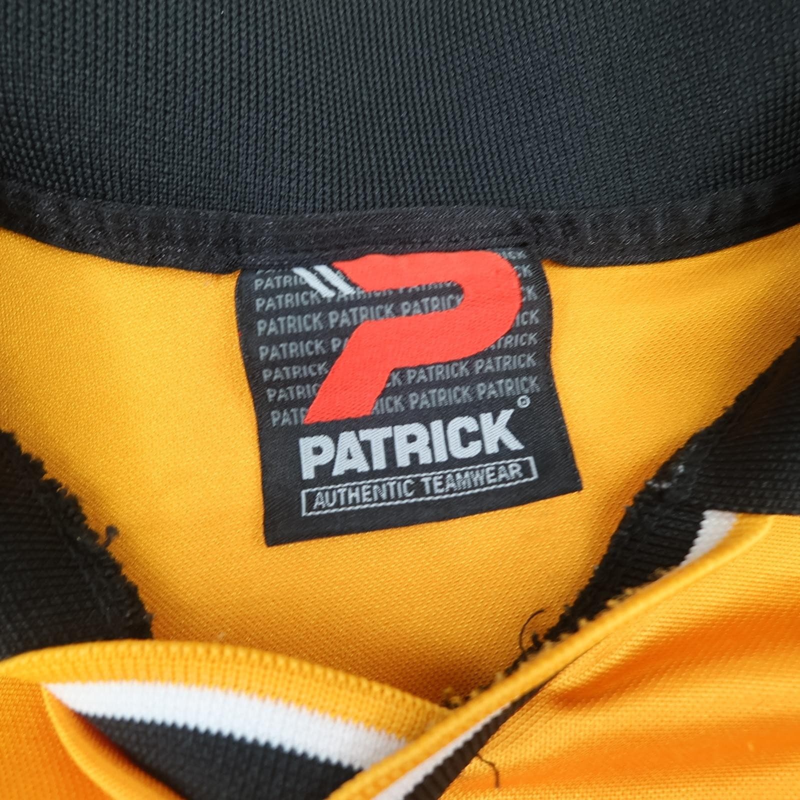 Vintage Hull City Shirt Mens 2XL 2002 2004 Yellow Home Patrick Bonus Electrical photo 6