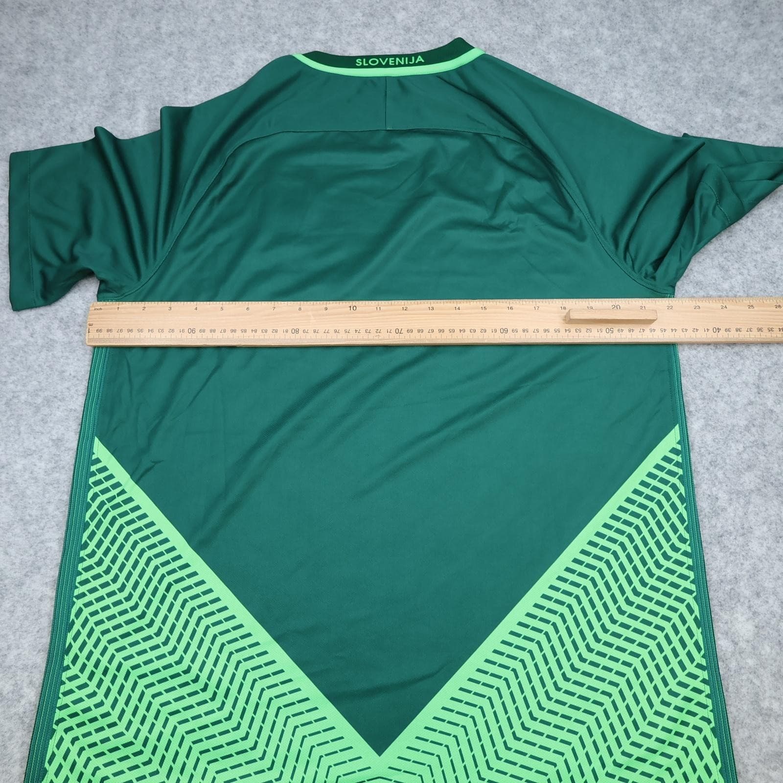 Slovenia Shirt Mens Large Green Away 2016 2017 Football Nike Soccer Jersey photo 9