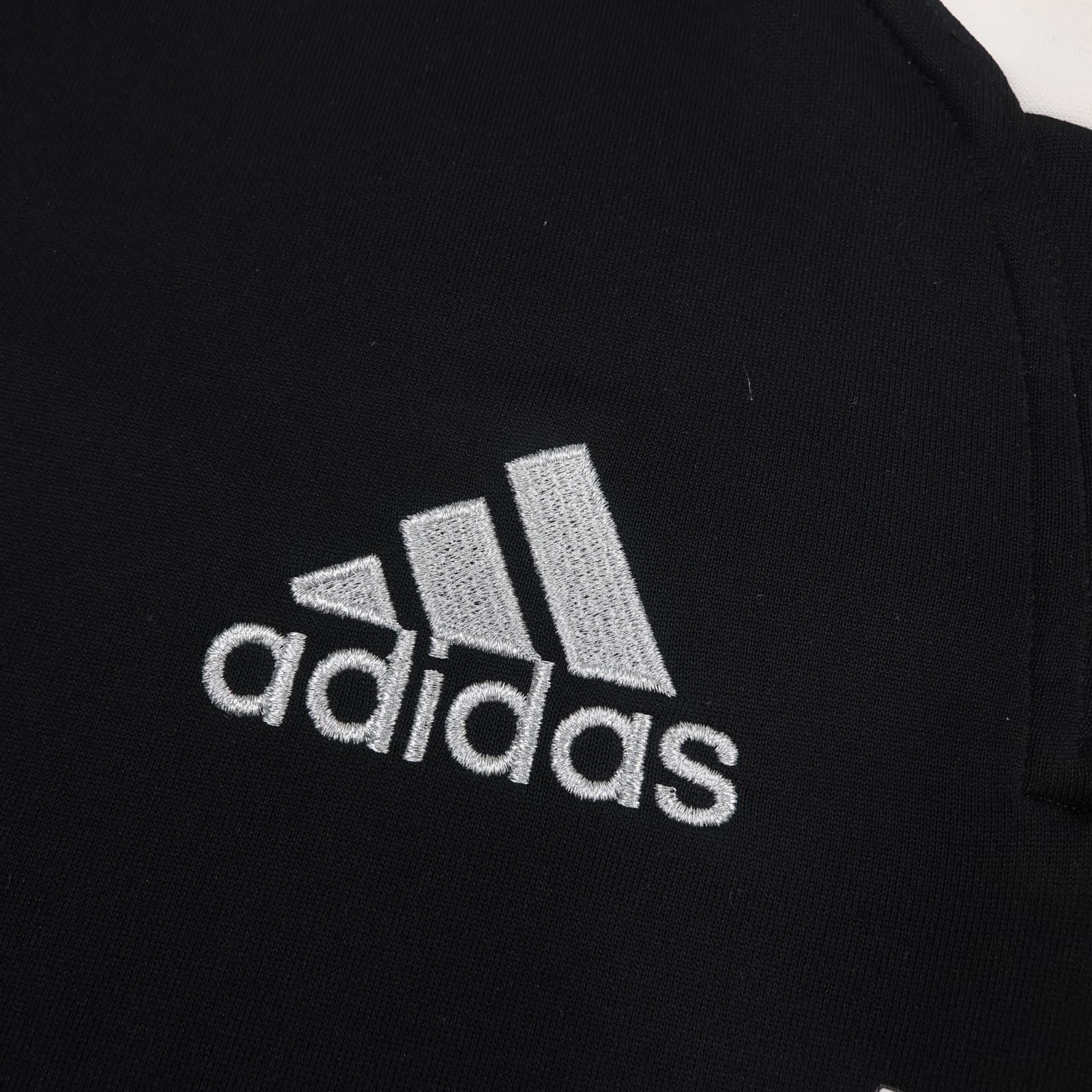 New Zealand All Blacks Shirt Mens Medium Black Rugby Adidas AIG 2013 2014 Jersey photo 6
