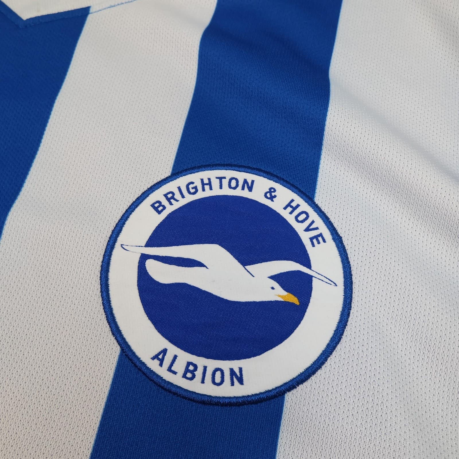 Brighton & Hove Albion Shirt Mens 2XL Blue Home 2021 2022 Football Nike Jersey photo 6