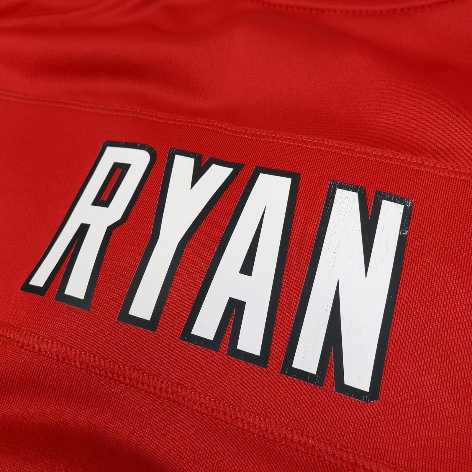 Atlanta Falcons Shirt Mens Large Red NFL American Football Nike Ryan 2 Jersey photo 10