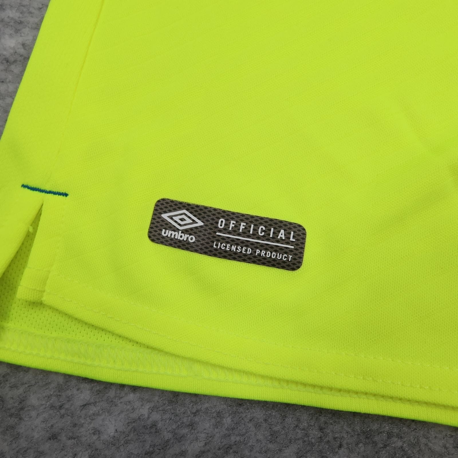 Derby County Shirt Mens Small Yellow Away Football Umbro 2017 2018 Jersey photo 2