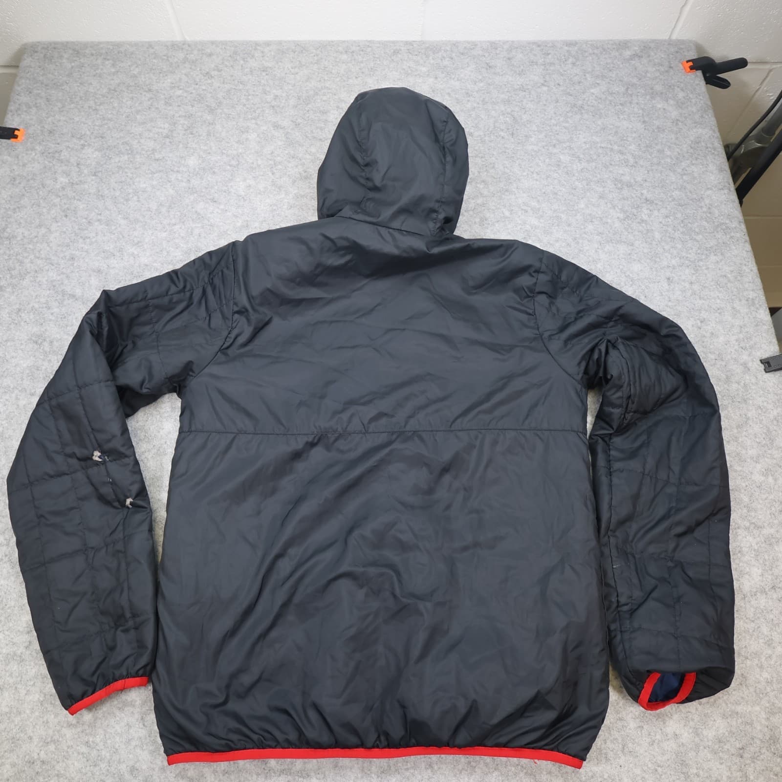 Arsenal Jacket Medium Navy White Red Winter Nike Padded Coat Reversible Puffer photo 3