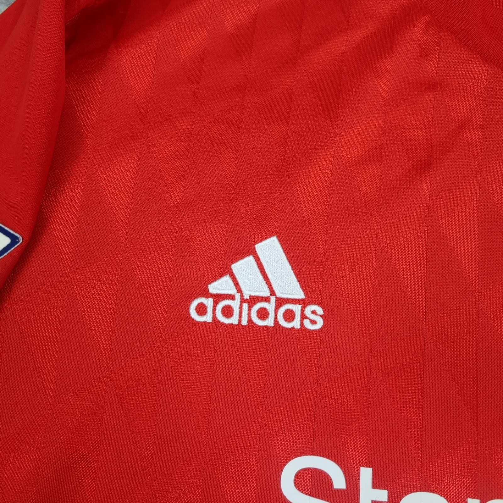 Liverpool Shirt Mens Large Red Home 2010 2012 EPL Football Adidas Torres 9 photo 8