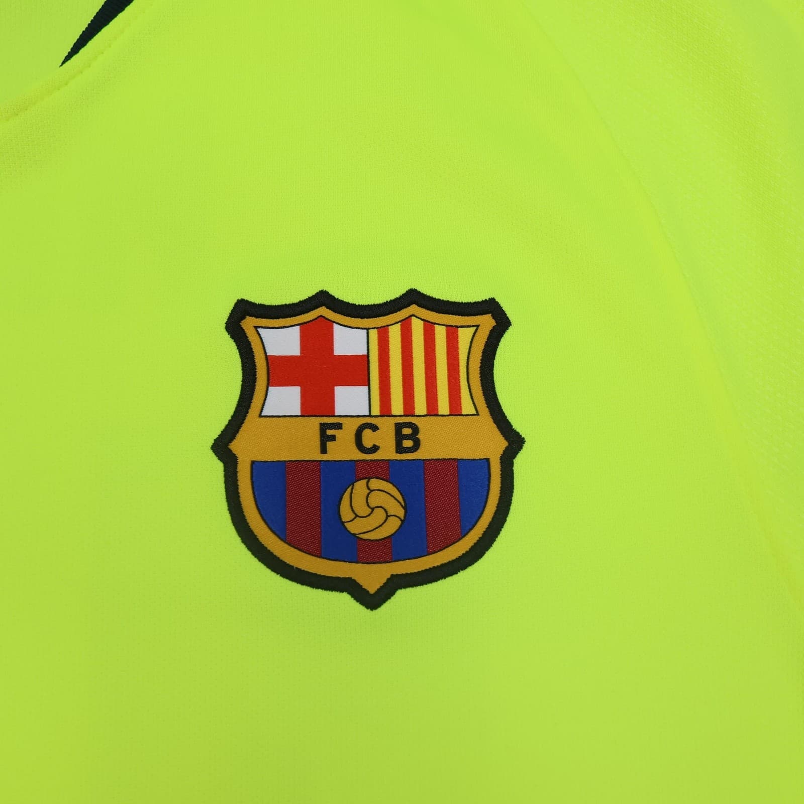 Barcelona Away Shirt Mens Medium Yellow 2018 2019 Football Nike Messi 10 Jersey photo 6