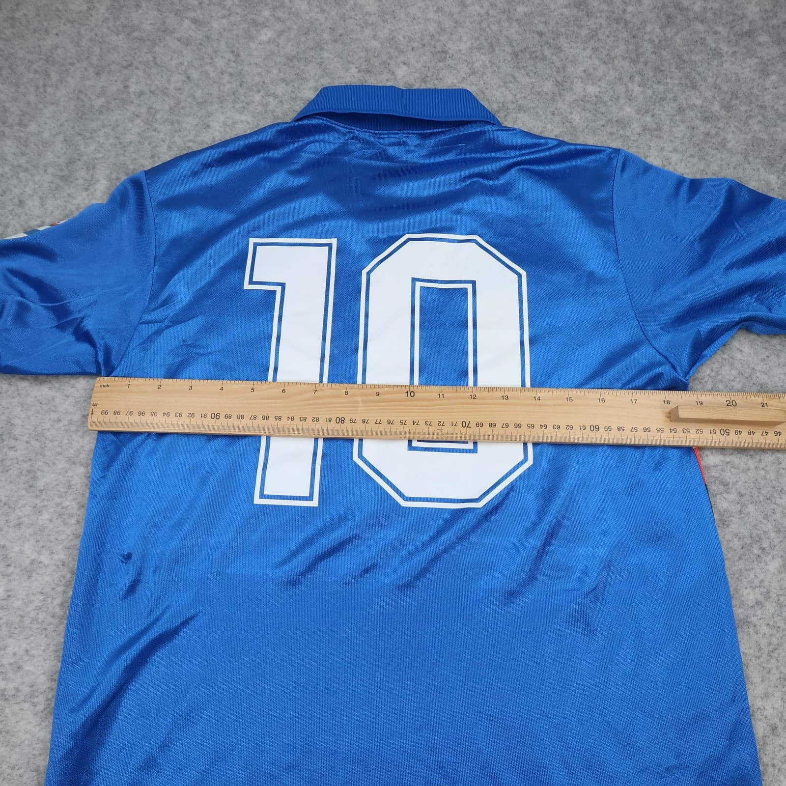 Vintage Sampdoria Shirt Mens Small Blue Home 1992 1994 Asics 10 Soccer Jersey photo 10