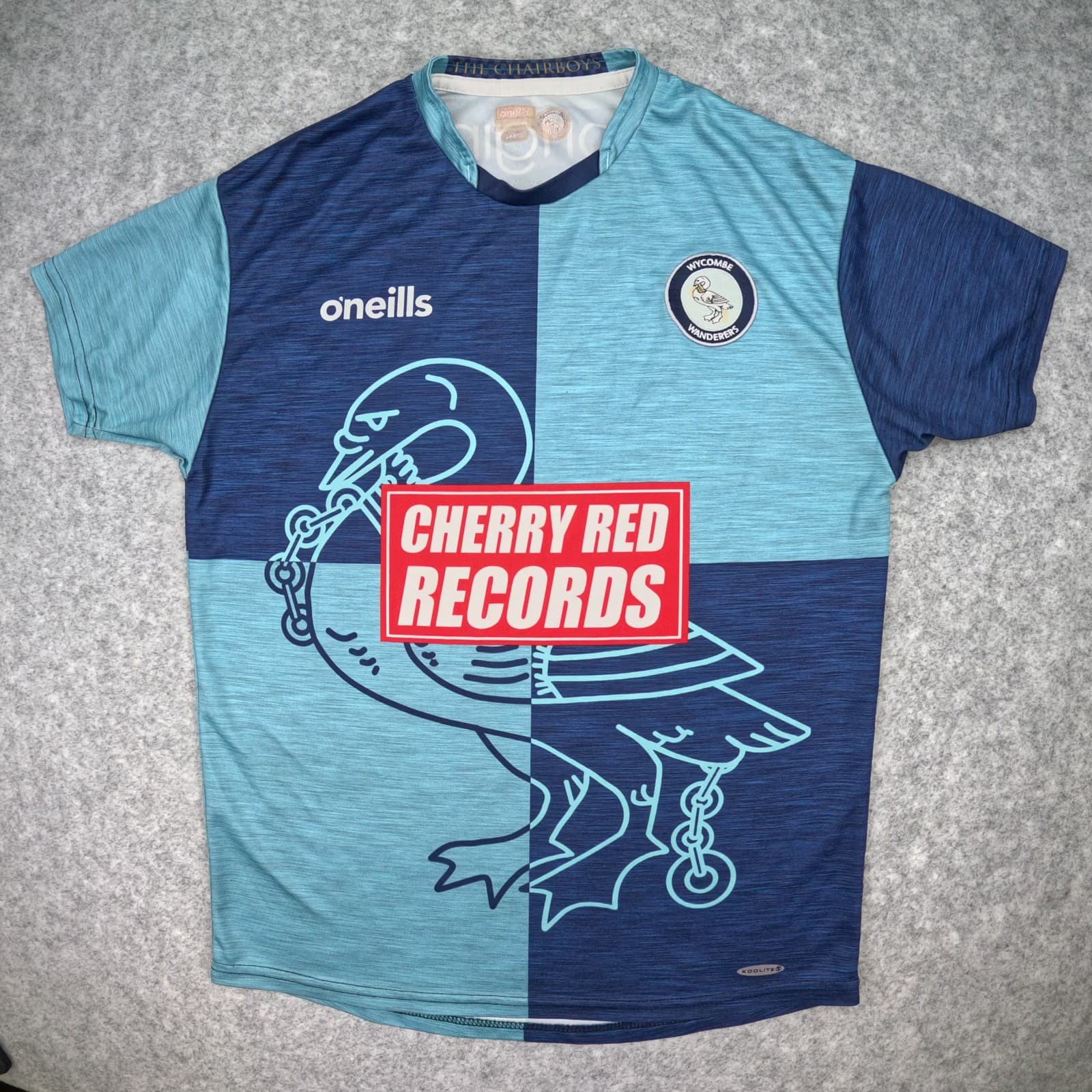 Wycombe Wanderers Football Shirt Adult Medium Blue Home O Neills 2019 2020