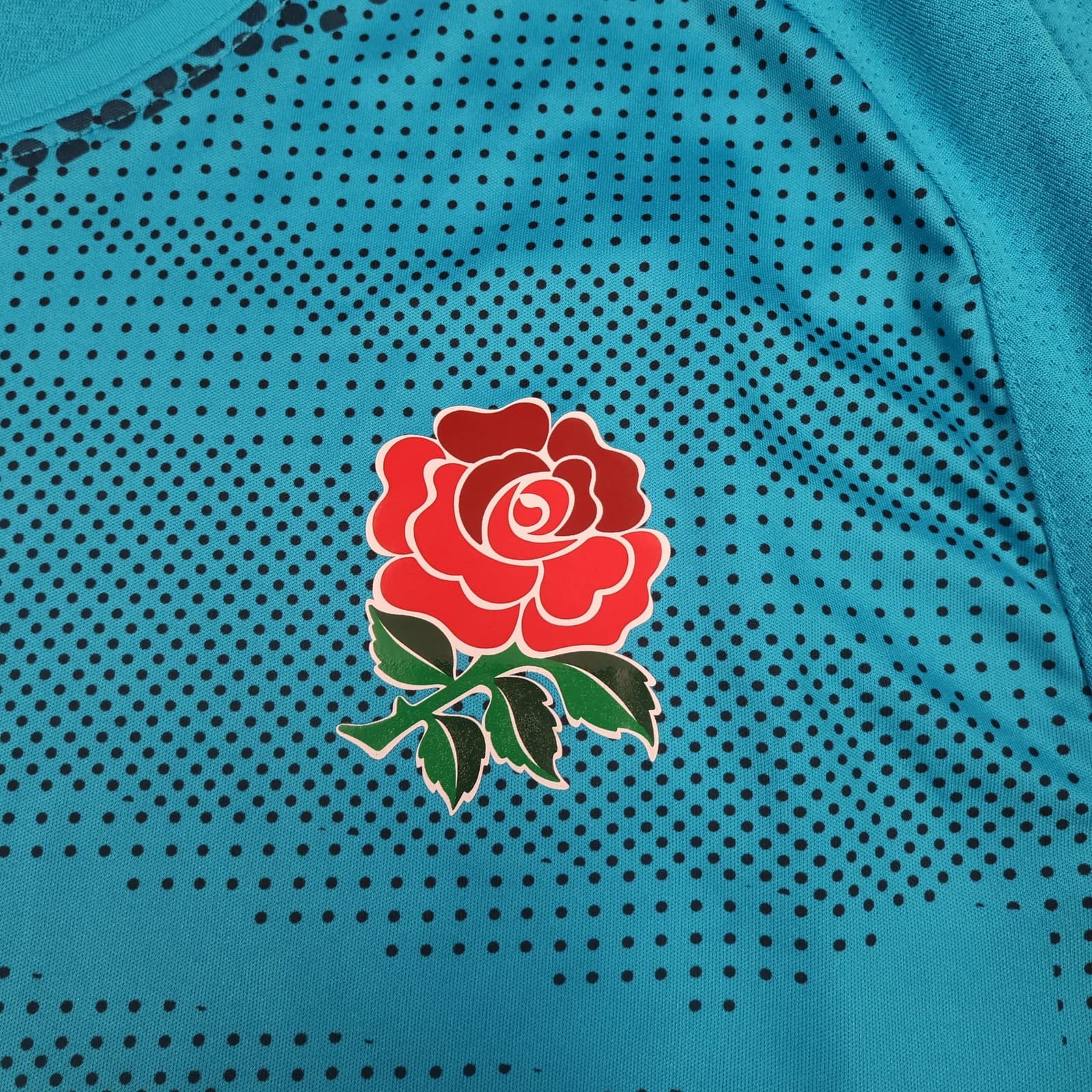 England Rugby Training Shirt Mens XL Blue Rugby Union Canterbury O2 Vapodri photo 3