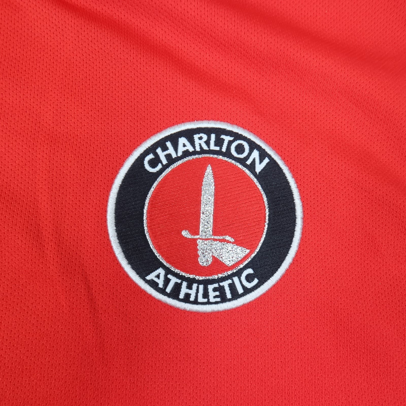 Charlton Athletic Shirt 4XL Red Home Kit 2009 2010 Joma Soccer Jersey XXXXL photo 5