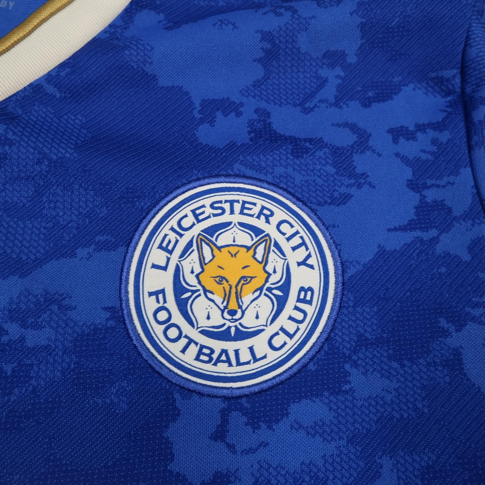 Leicester City Shirt Mens Medium Blue Home 2021 2022 Football Adidas FBS photo 4