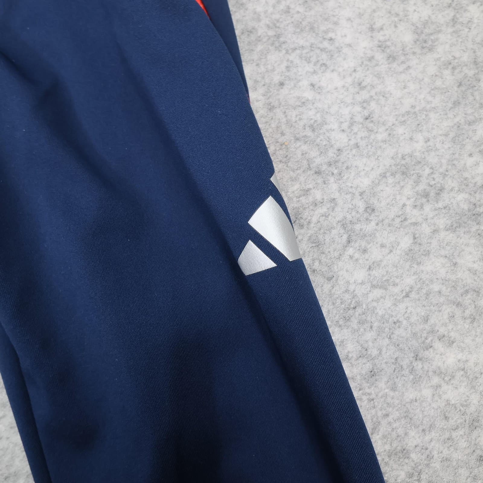 Manchester United Tracksuit Bottoms Youth 7-8 Years Navy EPL Football Adidas photo 4