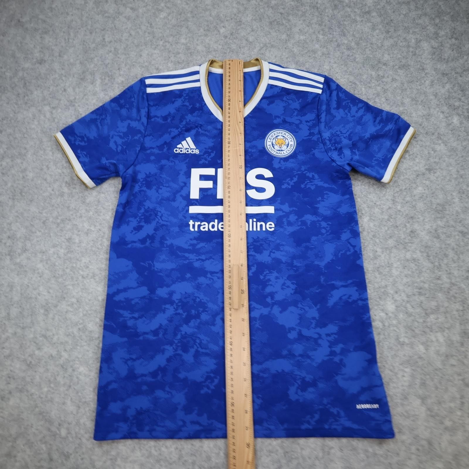 Leicester City Shirt Mens Medium Blue Home 2021 2022 Football Adidas FBS photo 12