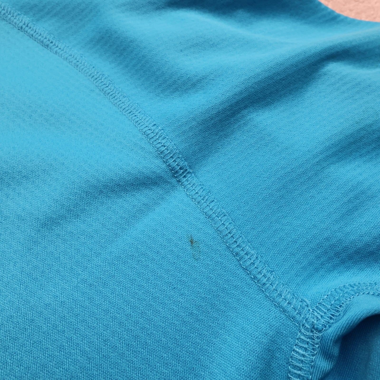 Manchester City Jumper Large Blue Tracksuit Pullover 2014 2015 1/4 Zip Nike photo 8