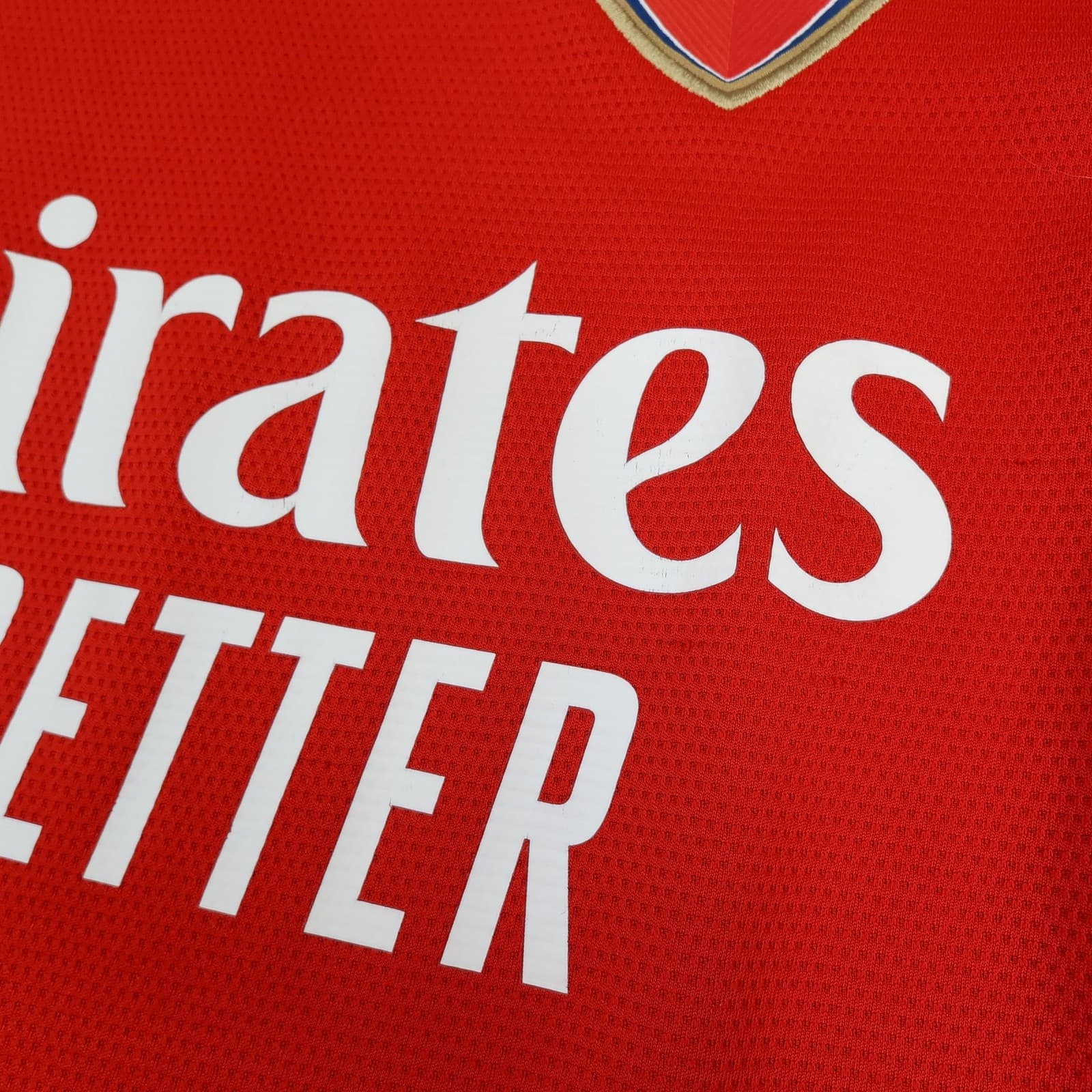 Arsenal Shirt Mens Medium Red Home 2021 2022 EPL Football Adidas Soccer Jersey photo 5