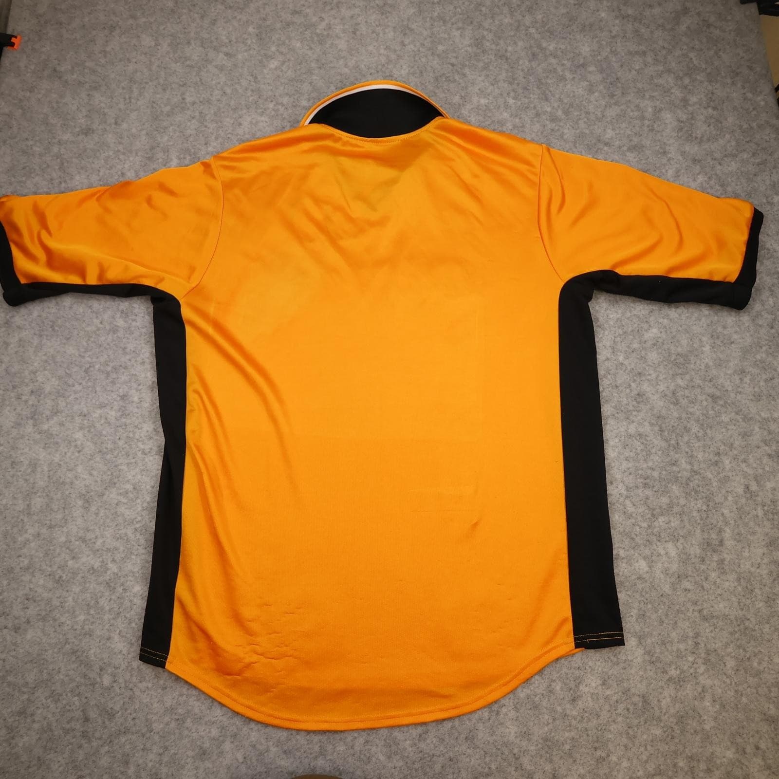 Vintage Hull City Shirt Mens Large Gold Home 2002 2004 Patrick Bonus Electrical photo 2