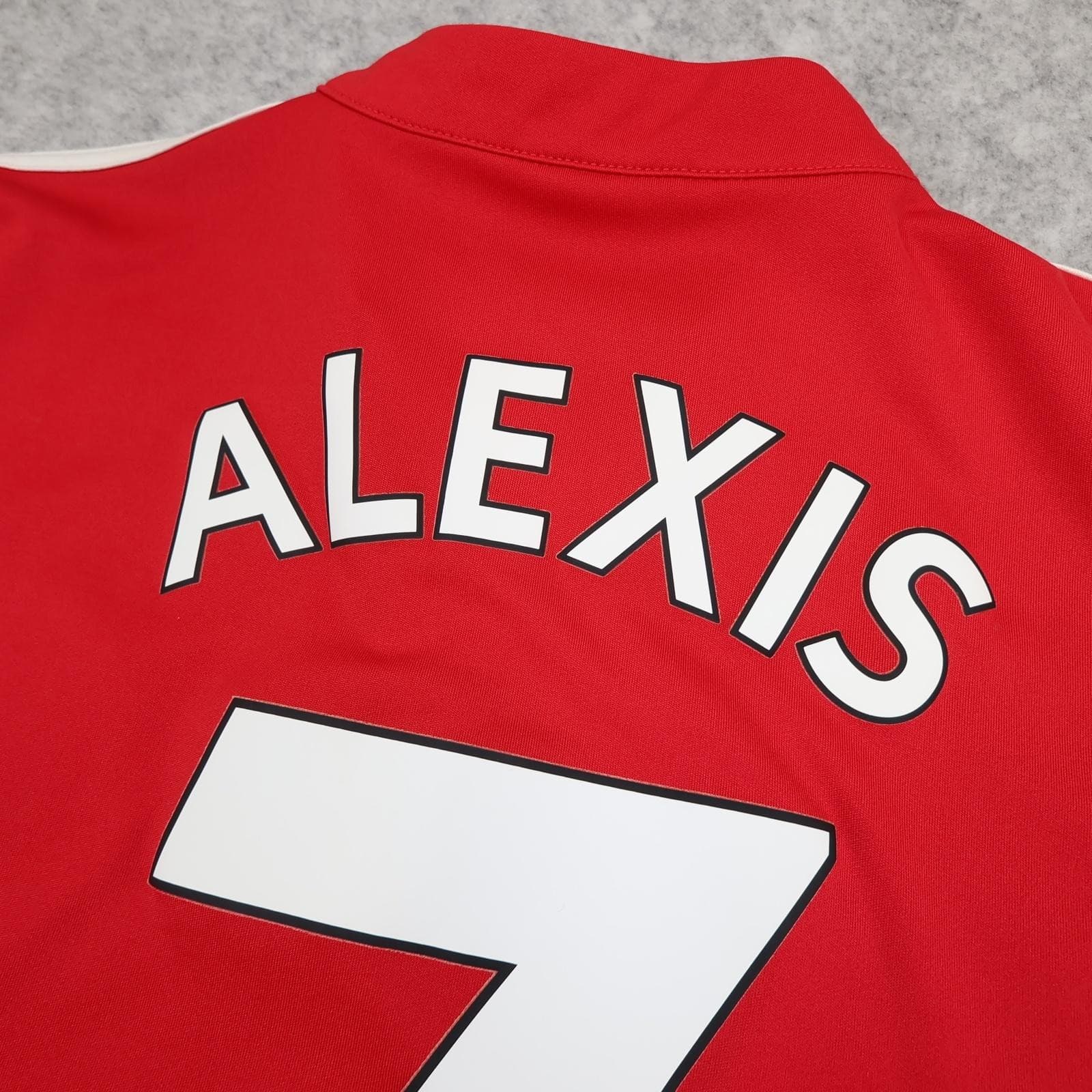Manchester United Shirt Mens Medium Red Home 2017 2018 Football Adidas Alexis 7 photo 13