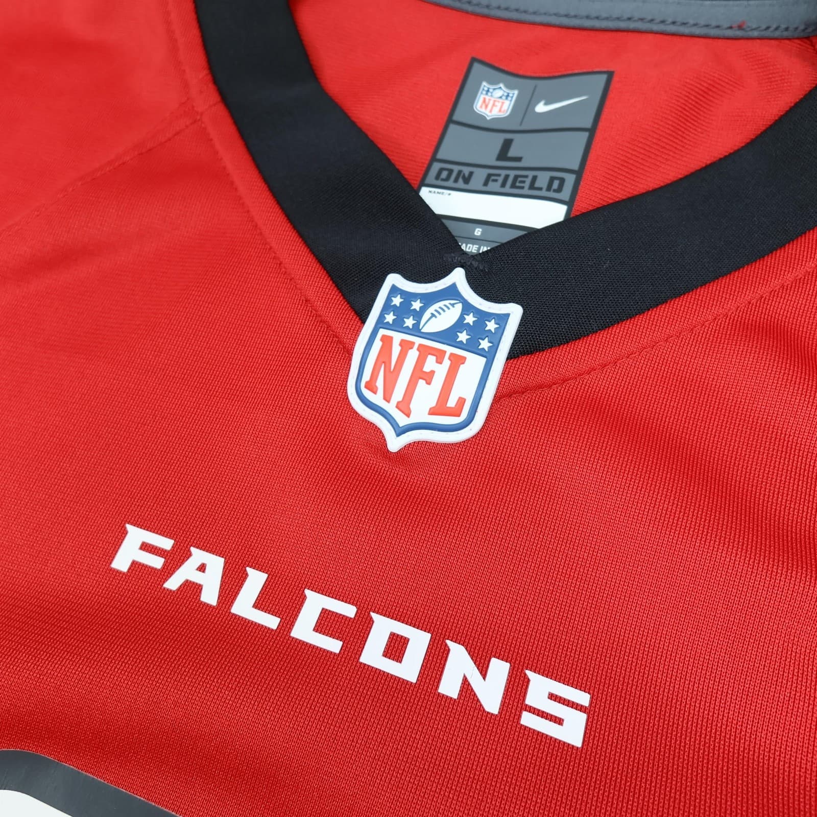 Atlanta Falcons Shirt Mens Large Red NFL American Football Nike Ryan 2 Jersey photo 5