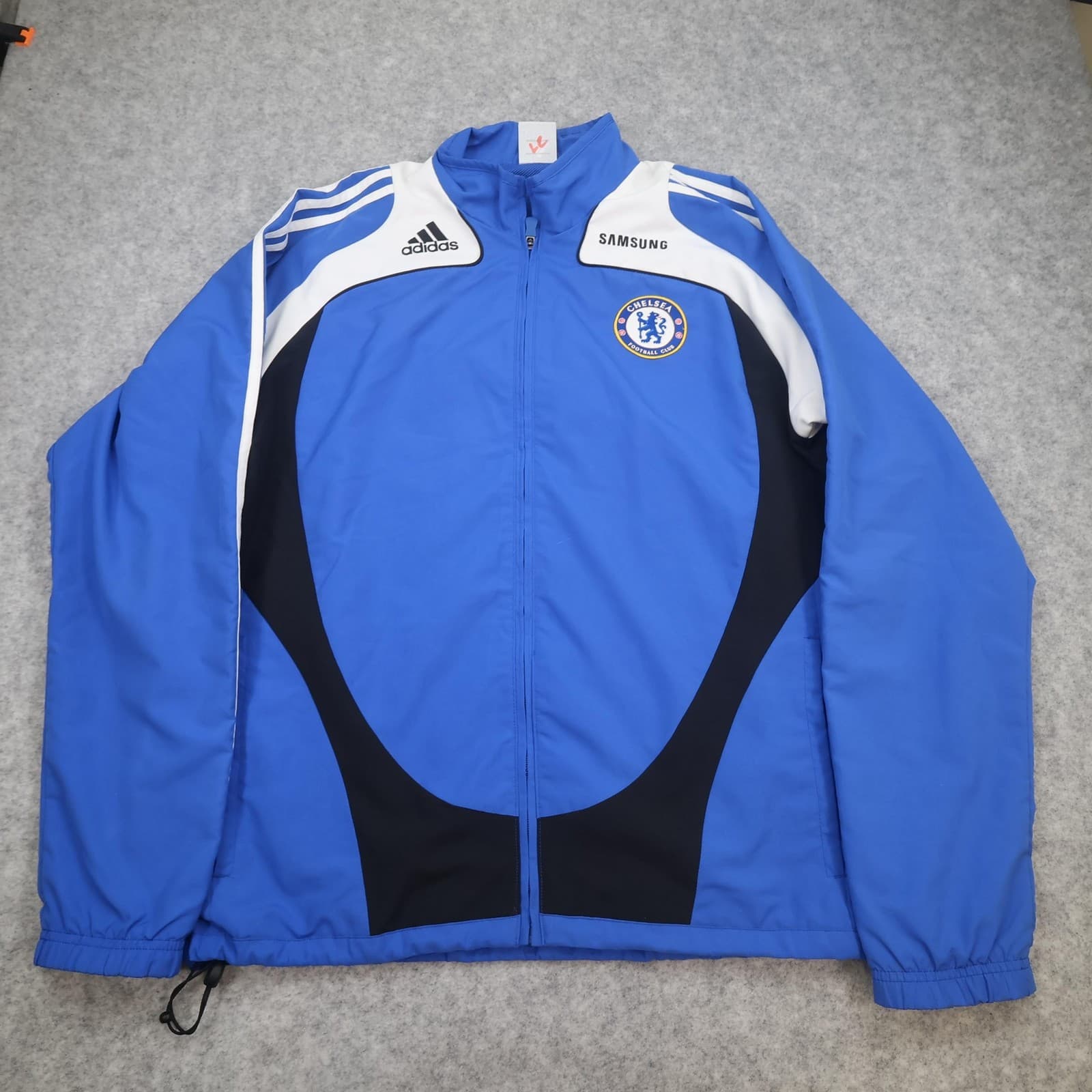 Chelsea FC Jacket Mens Extra Large Football Adidas Samsung Training 2008 2009