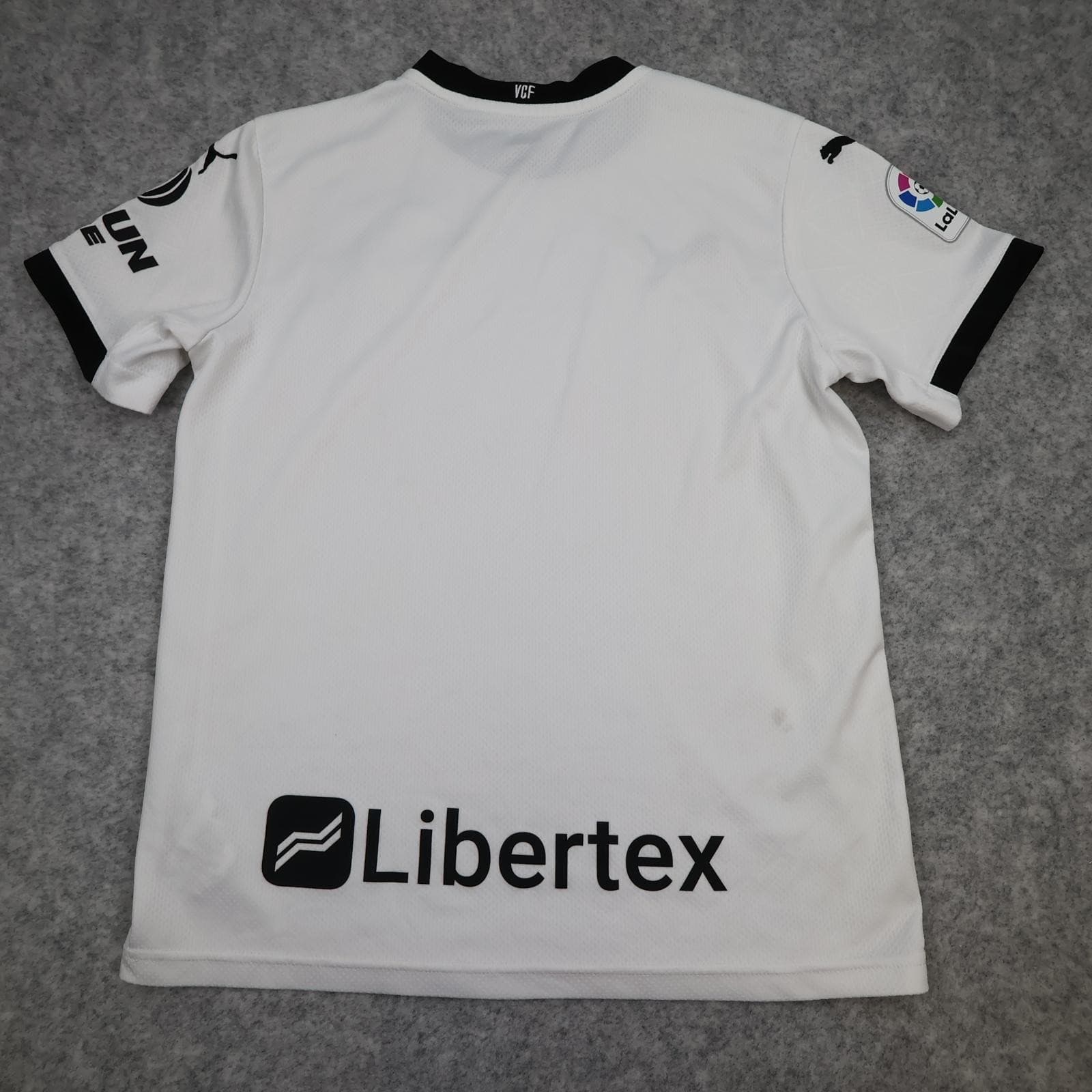 Valencia CF Shirt Kids 13-14 Years White Home 2020 2021 Soccer Jersey Puma photo 2