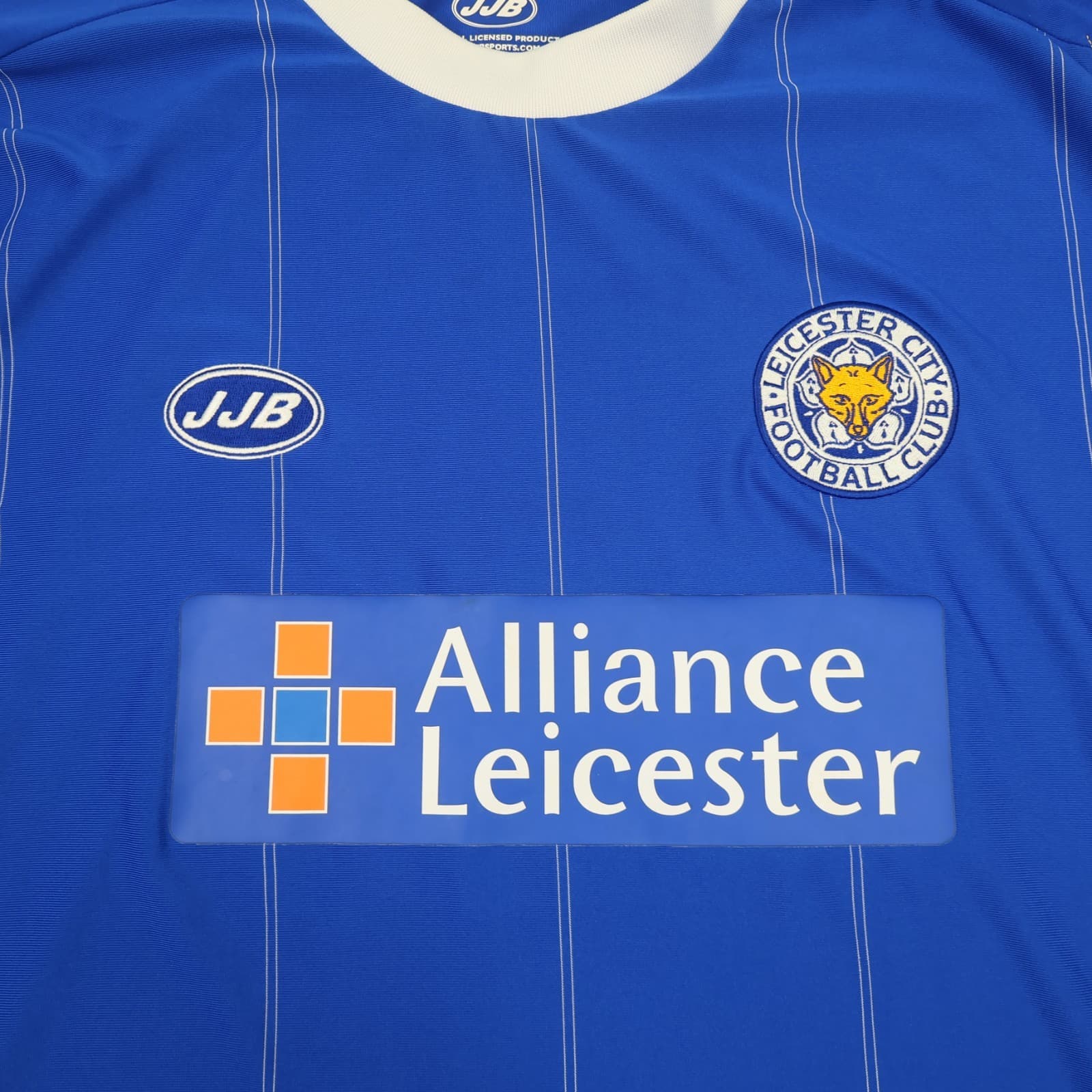 Leicester City Shirt Large Blue Home Kit 2005 2006 Soccer Jersey JJB Long Sleeve photo 3