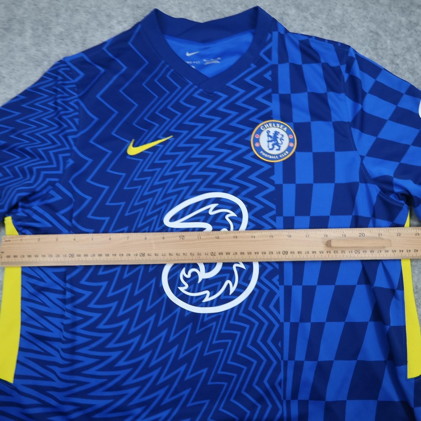 Chelsea Shirt Mens 2XL Blue Home 2021 2022 EPL Football Nike Three Jersey photo 11