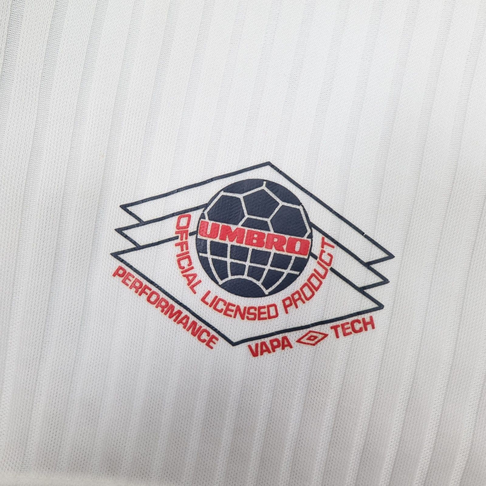 England Football Shirt Large White Home Kit Umbro 1998 Soccer Jersey World Cup photo 3