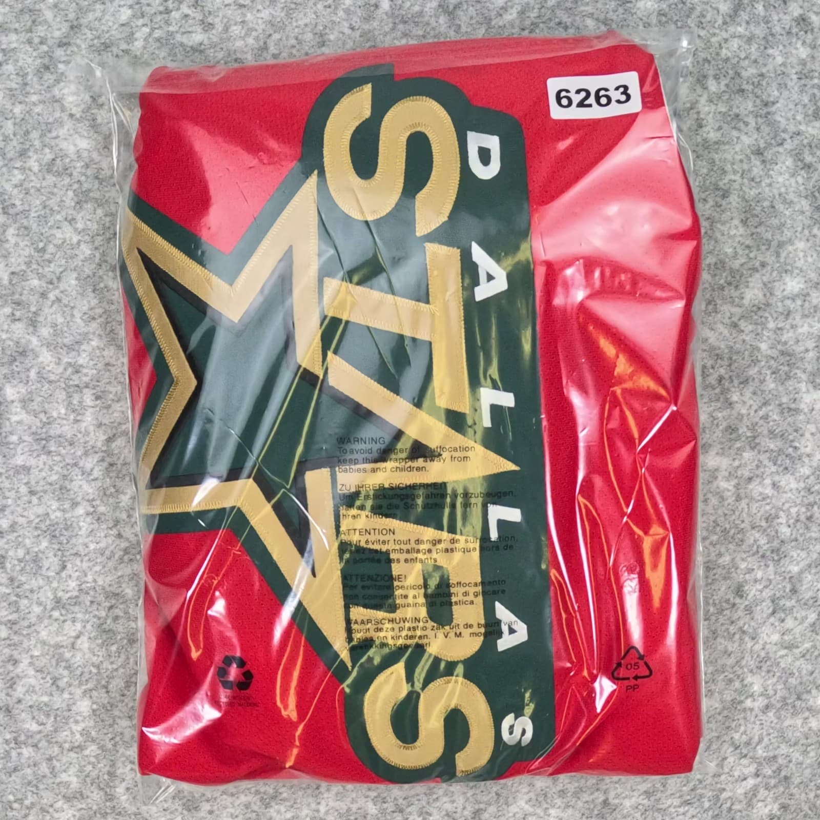Dallas Stars Jersey Large Red CCM Pilcher 18 Long Sleeve Ice Hockey photo 3