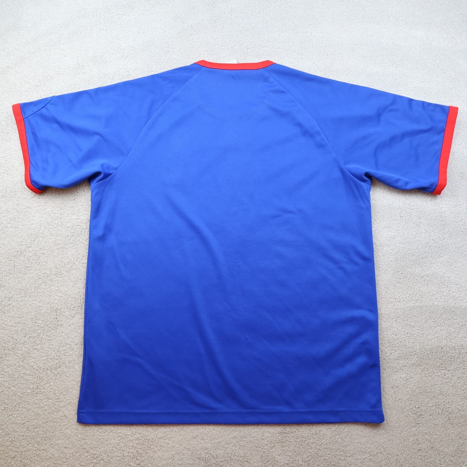 Vintage France Football Shirt Medium Blue Home 2006 2007 Adidas Soccer Jersey photo 2