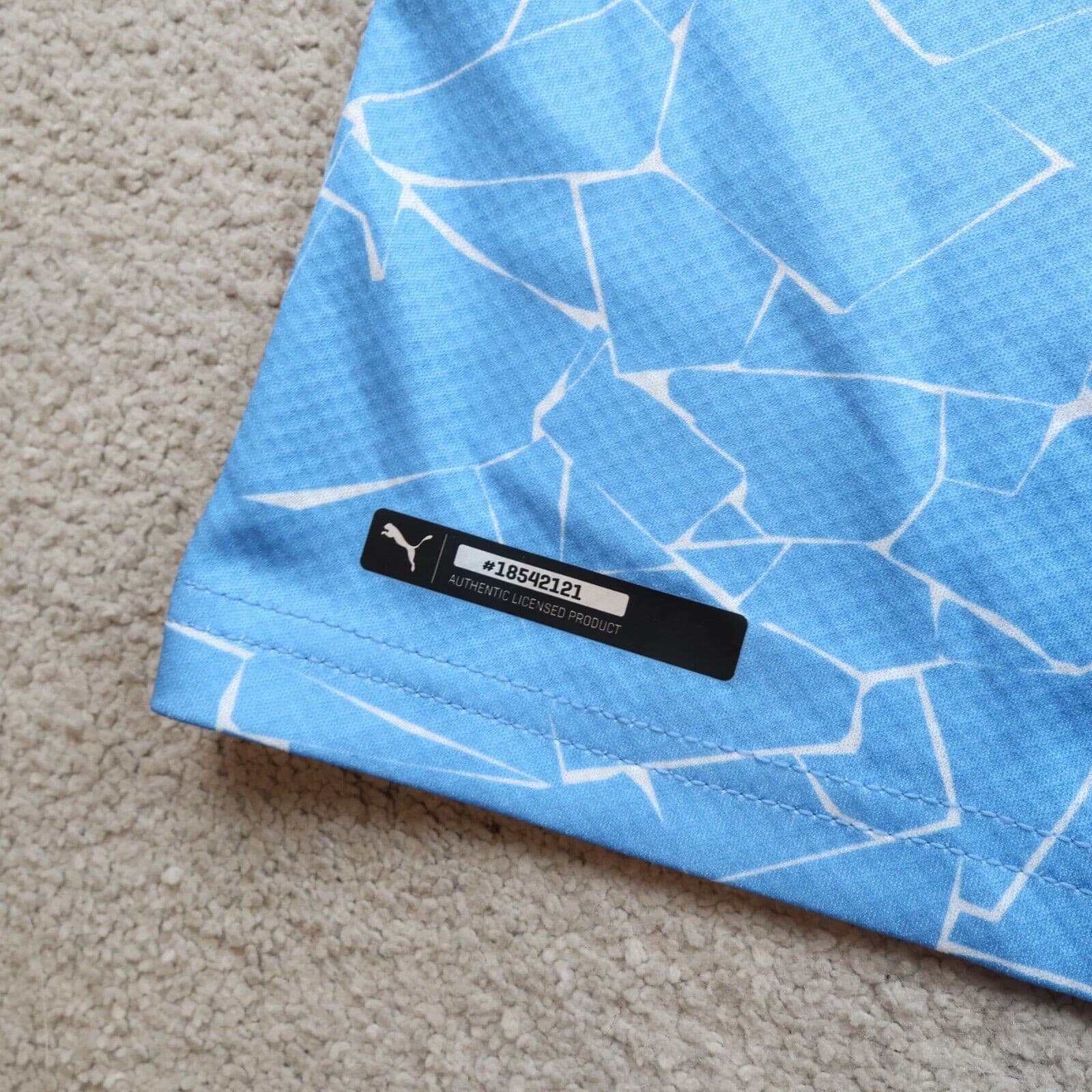 Manchester City Shirt 2XL Blue Home Kit 2020 2021 Puma Jersey Kevin De Bruyne 17 photo 4
