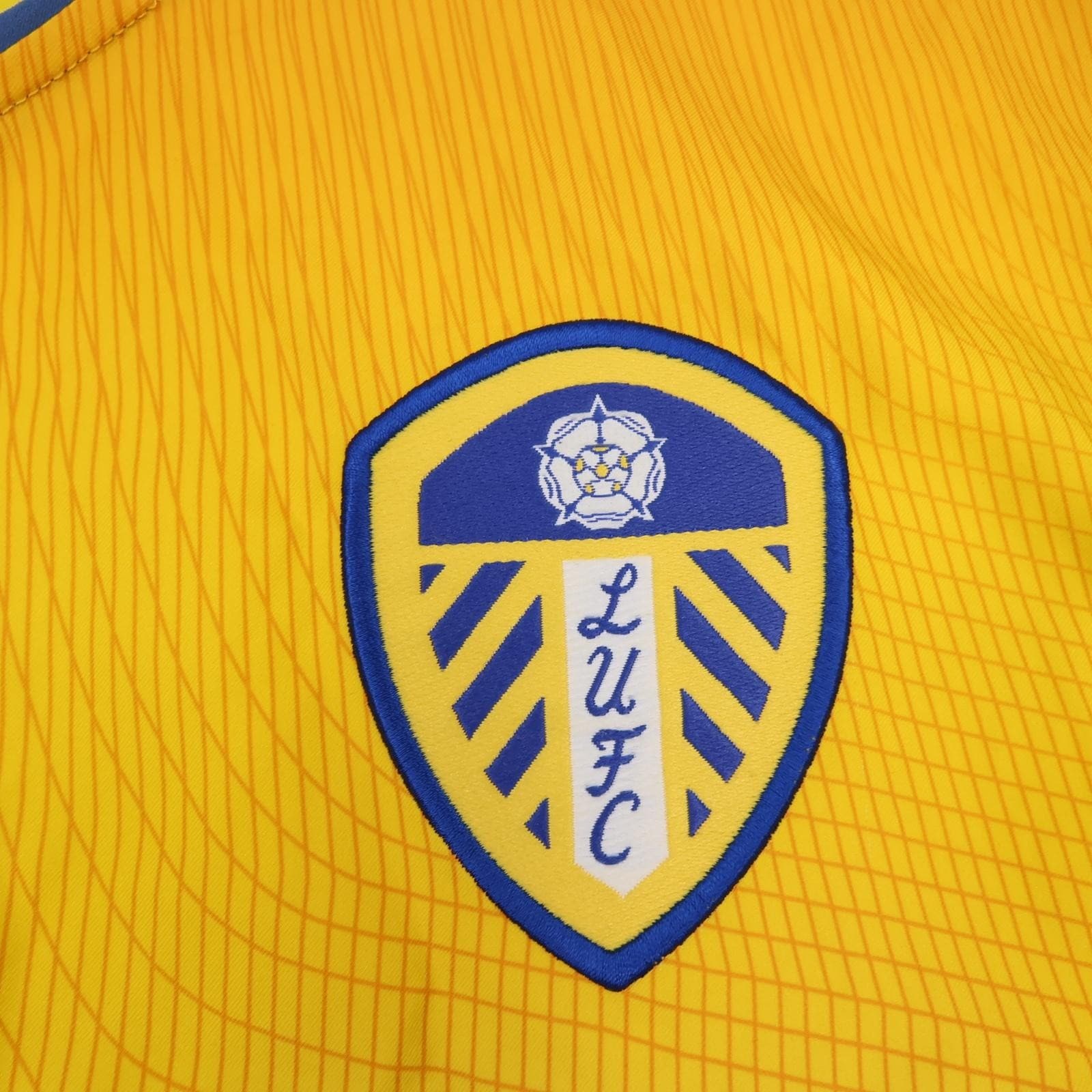Vintage Leeds United Shirt Mens Medium Yellow Away 2000 2002 Nike Strongbow photo 4
