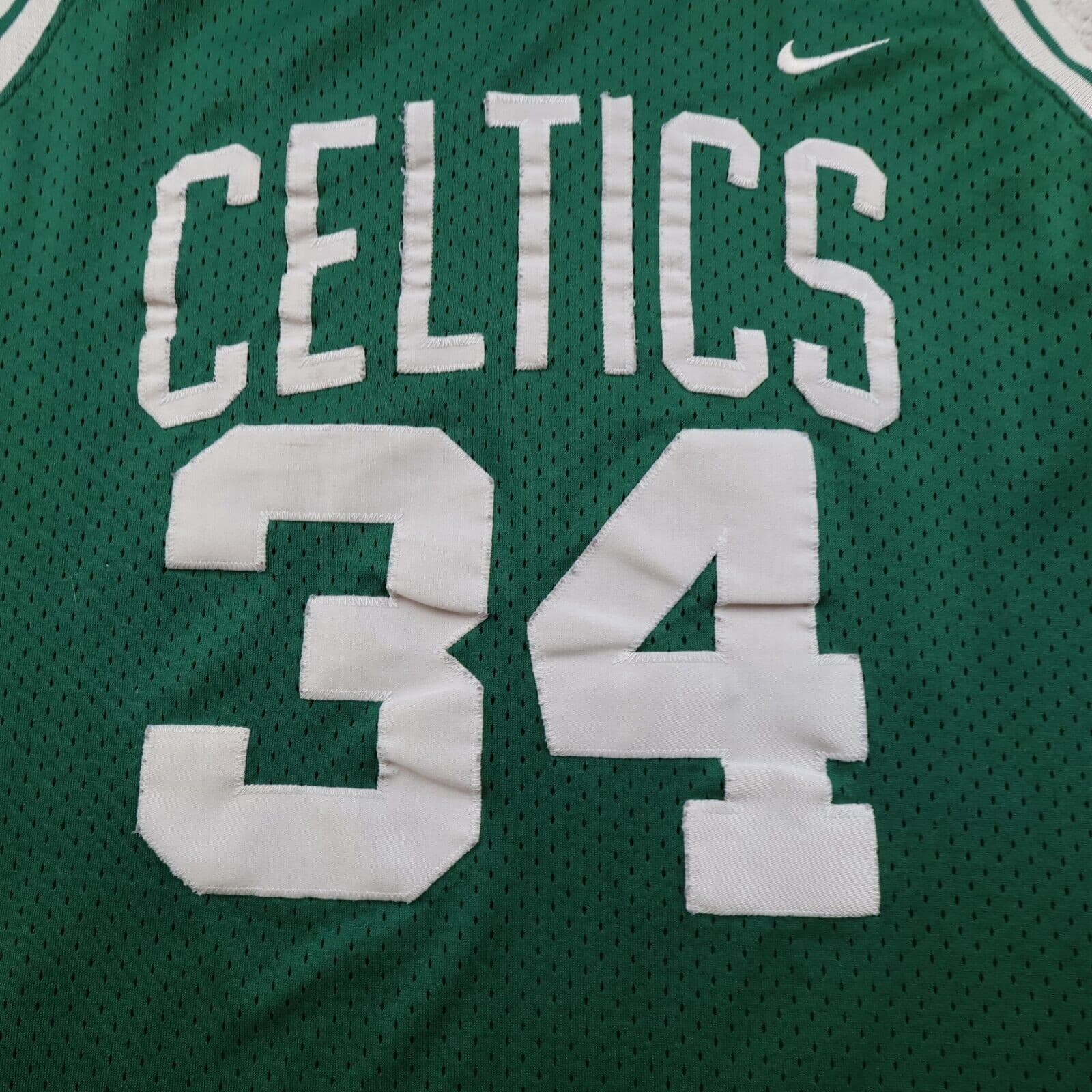 Boston Celtics Jersey Medium Nike Team 90s Basketball Paul Pierce 34 NBA photo 3