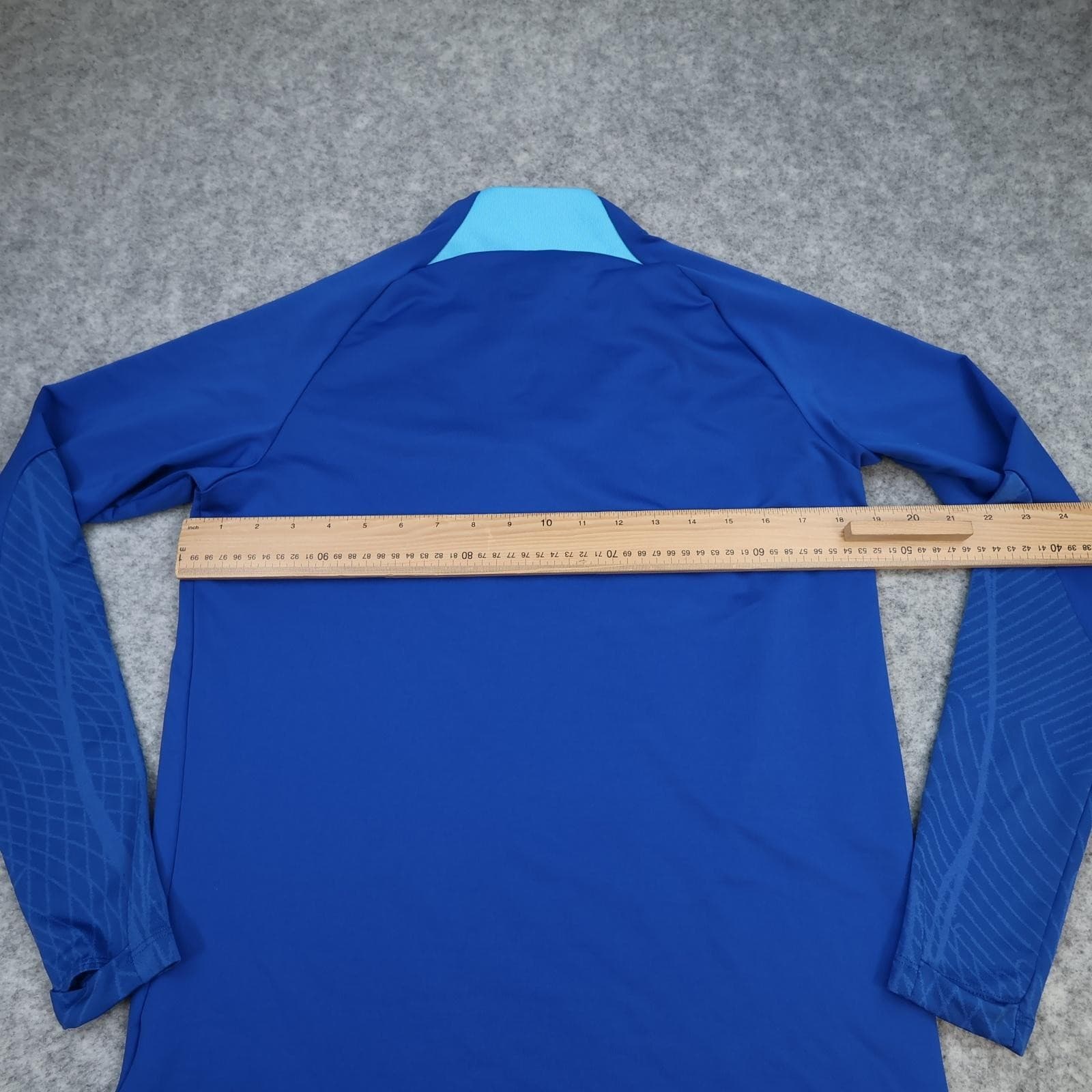 England Training Drill Top Mens Medium Blue 2022 2023 Nike Pullove 1/4 Zip photo 7