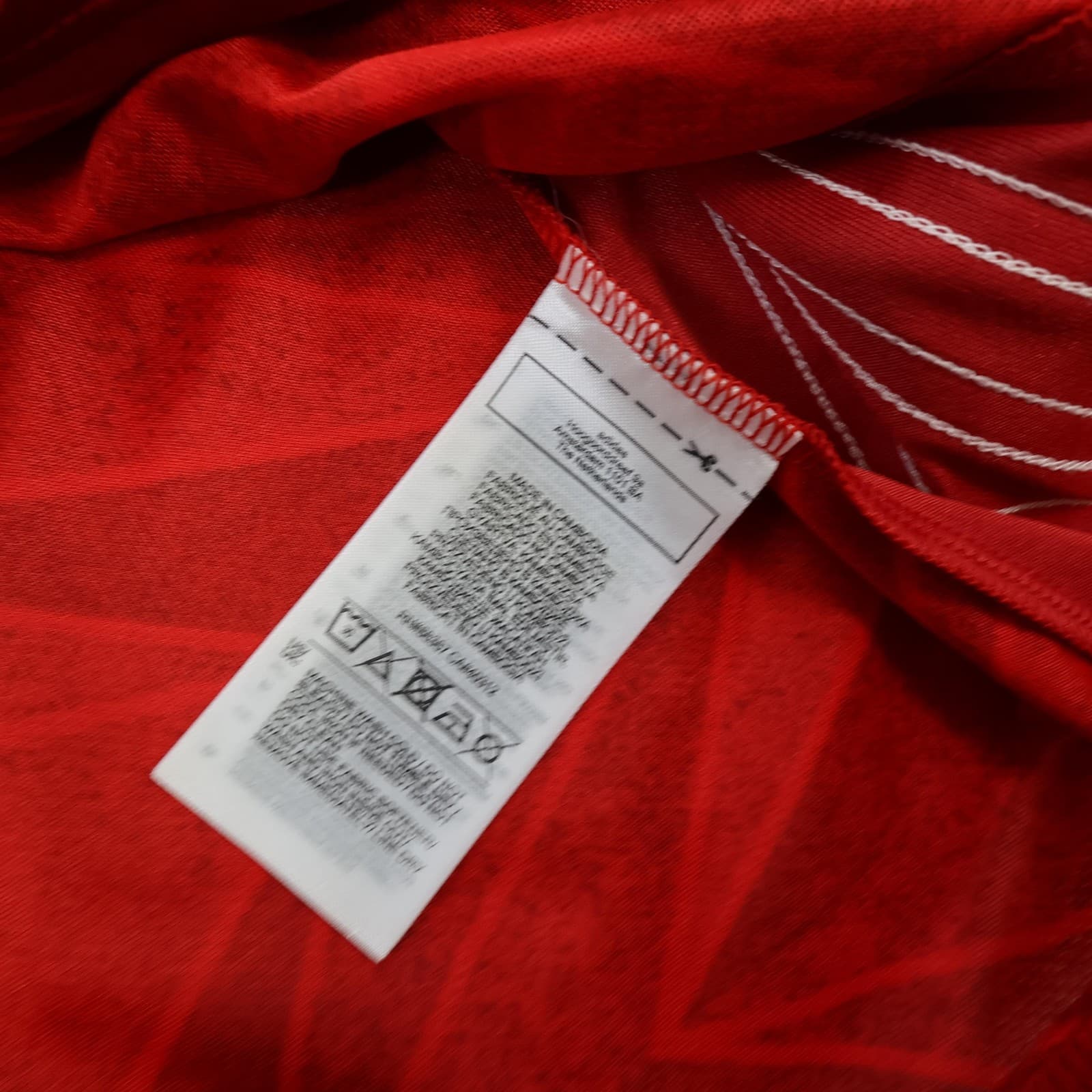 Arsenal Shirt Mens Large Red Home 2020 2021 EPL Football Adidas Emirates Saka 7 photo 16