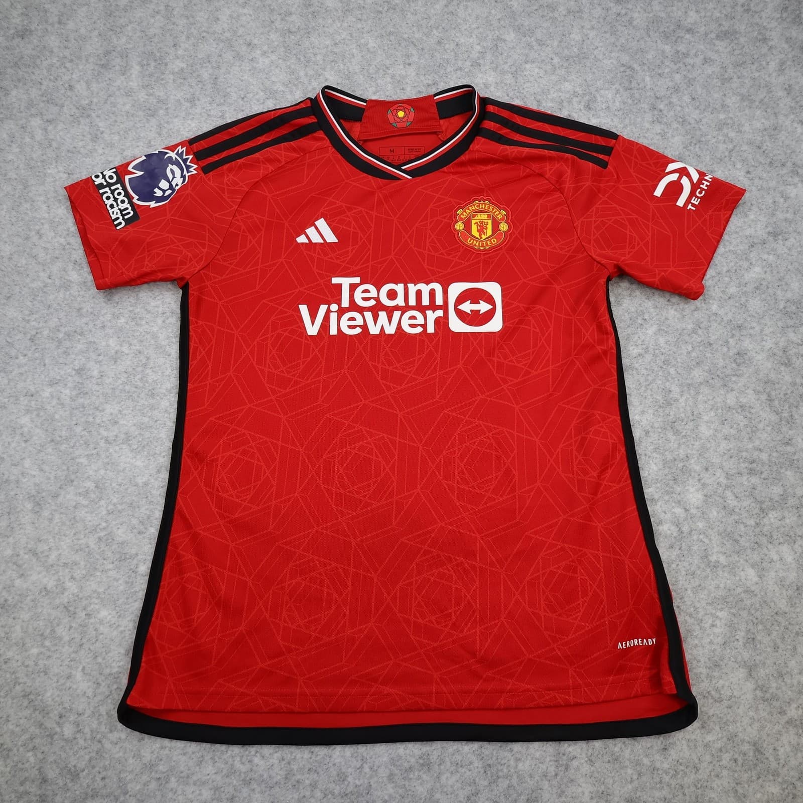 Manchester United Shirt Womens Medium Size 12-14 Home 2023 2024 Adidas Mount 7 photo 2