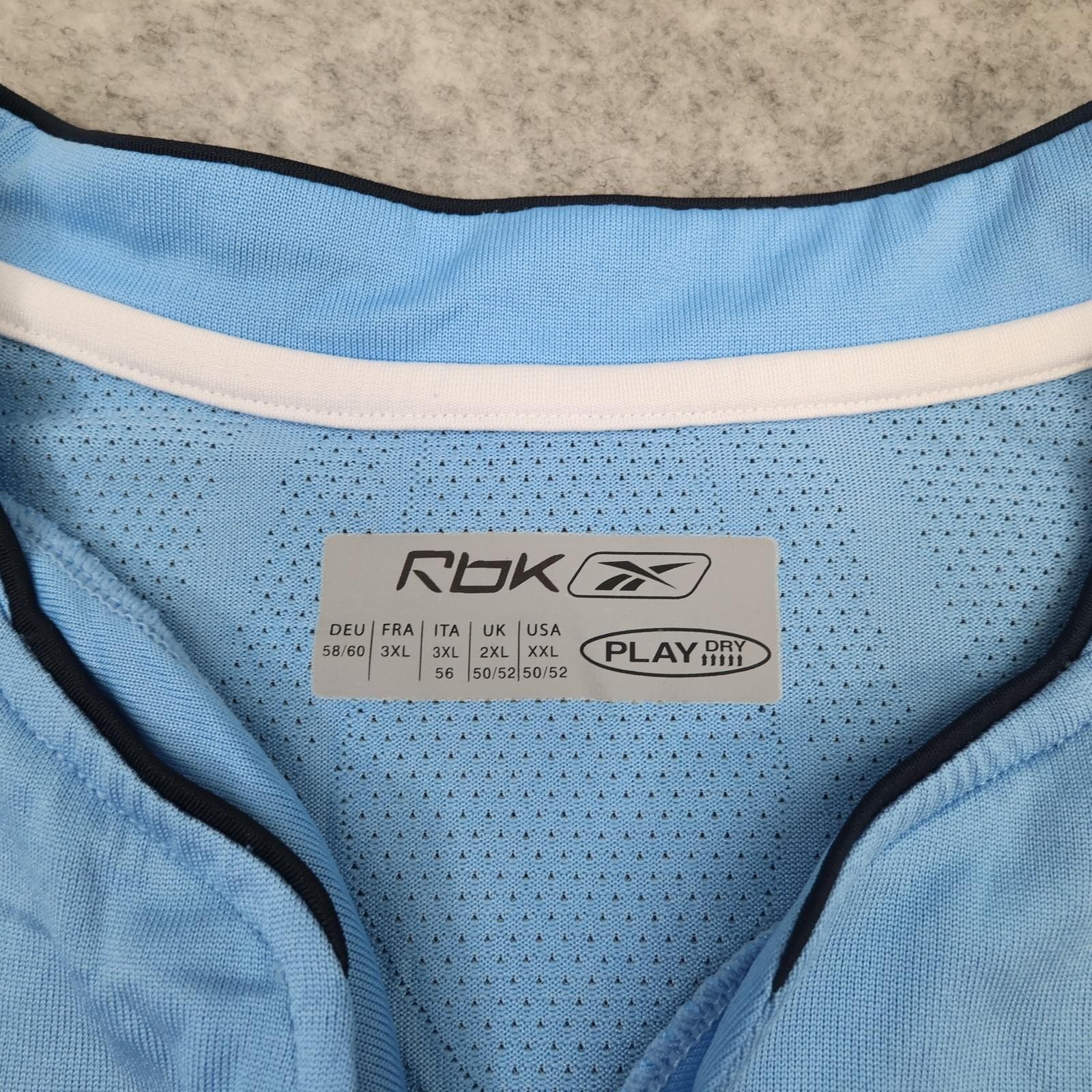 Manchester City Shirt Mens 2XL Blue Home 2006 2007 Reebok Thomas Cook Jersey photo 5