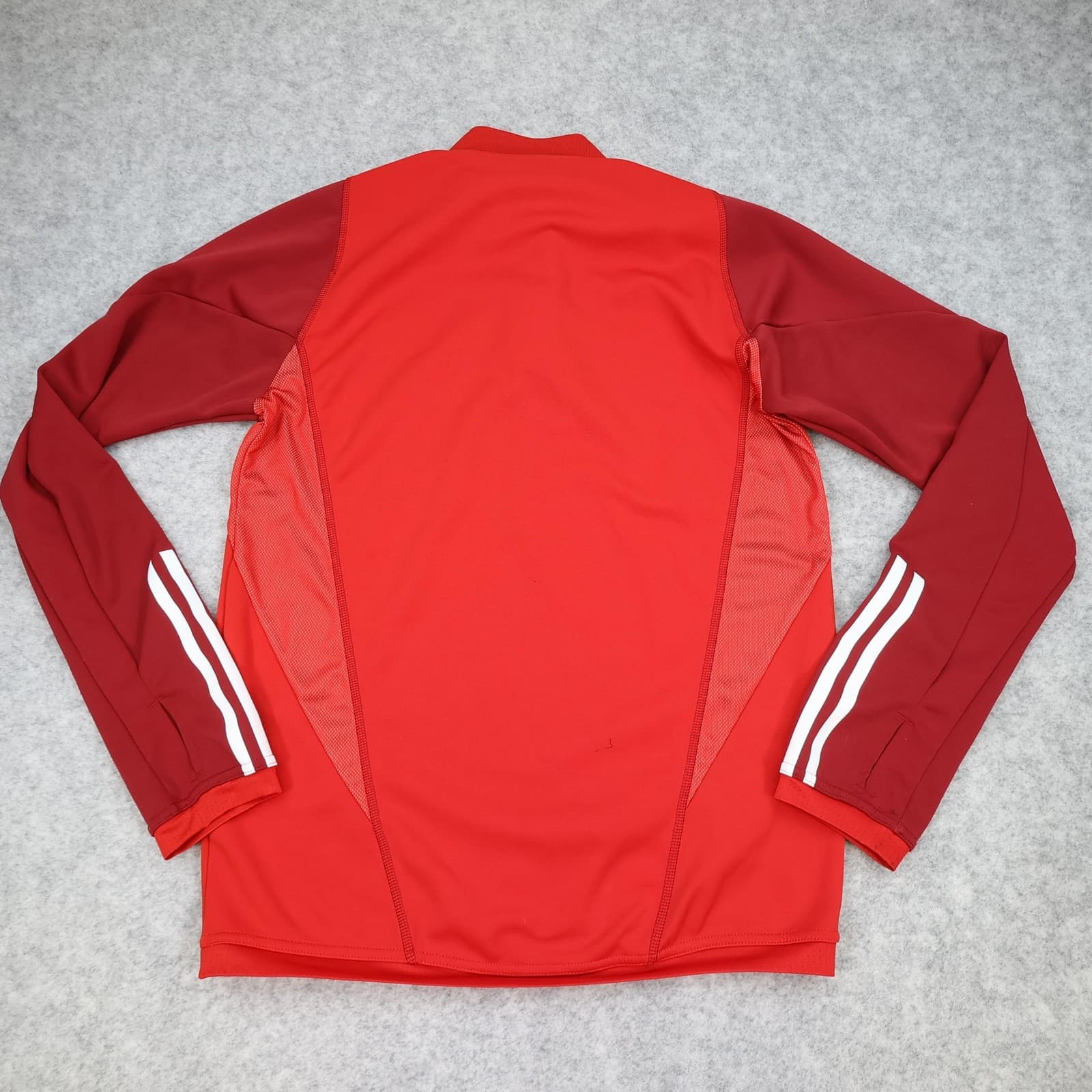 Arsenal Training Top Mens Small Red 2021 2022 Adidas Emirates Soccer Jersey photo 2