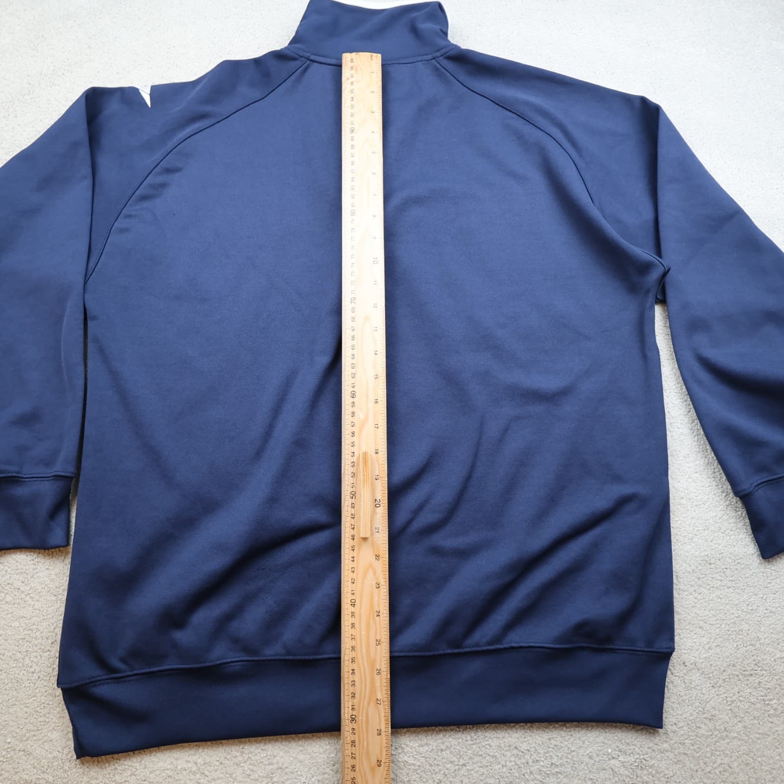 Wrexham Football Jumper Large Navy Pullover Sweatshirt Vandanel Soccer Jersey photo 10