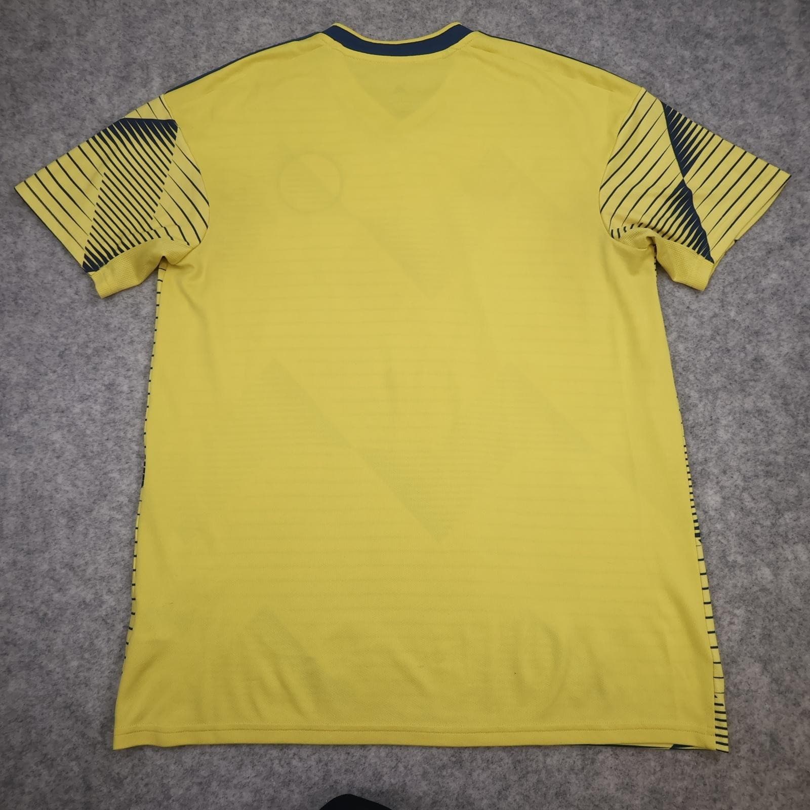 Colombia Home Shirt Mens Large Yellow 2020 2021 Football Adidas Soccer Jersey photo 2