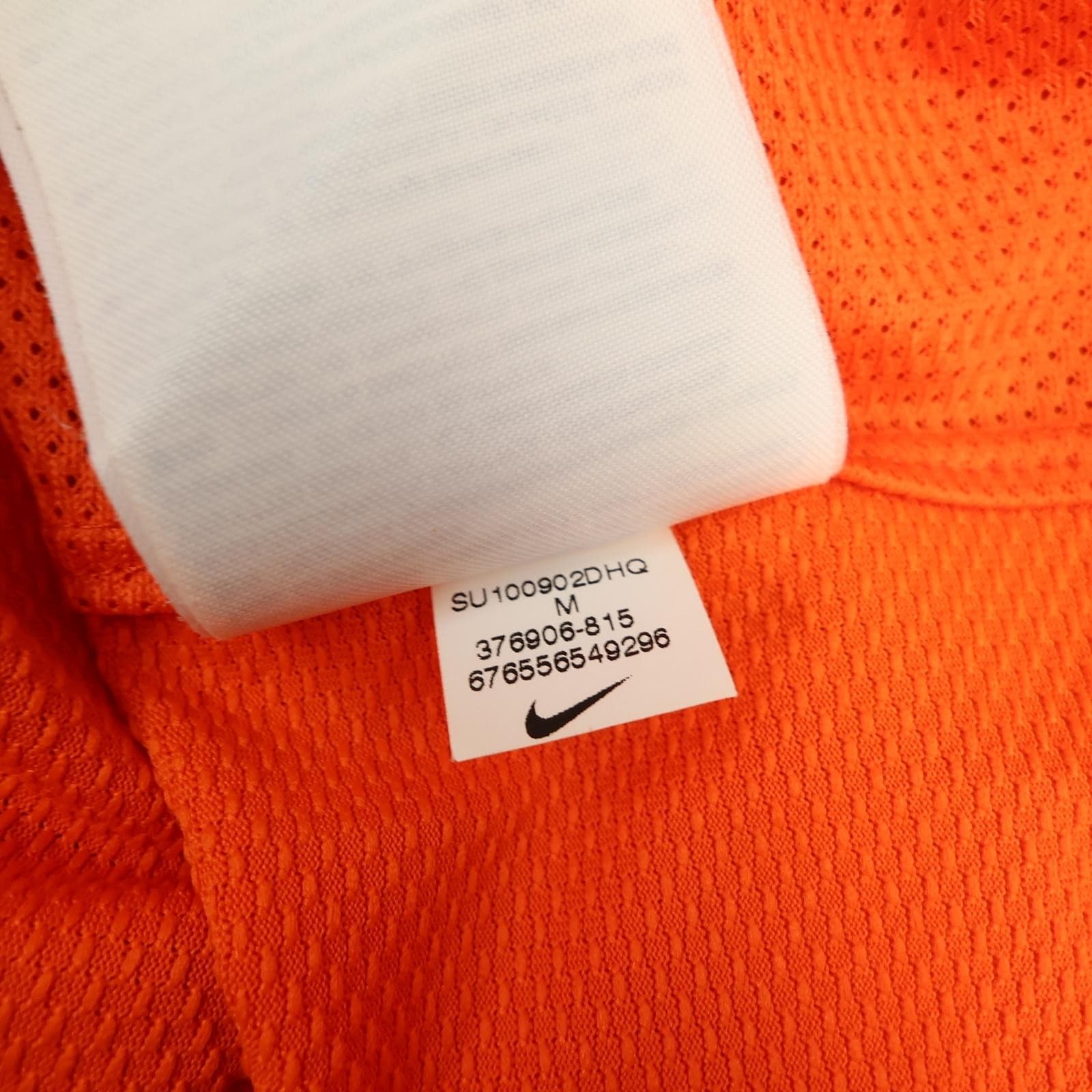 Netherlands Home Shirt Mens Medium Orange 2010 2011 Football Nike Dri Fit Jersey photo 14