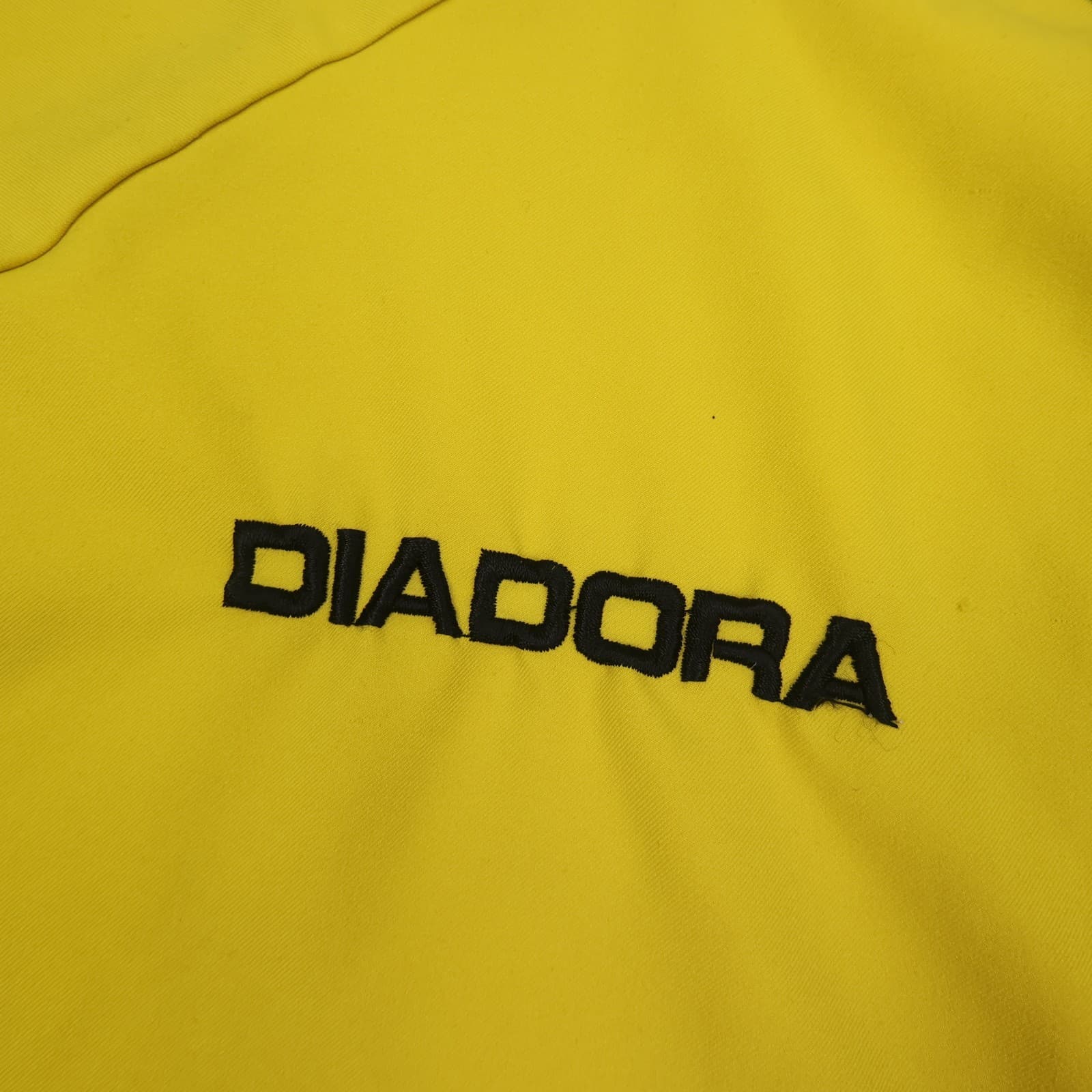Vintage Aston Villa Shirt Extra Large Yellow Away Kit 2003 2004 Diadorda Jersey photo 7
