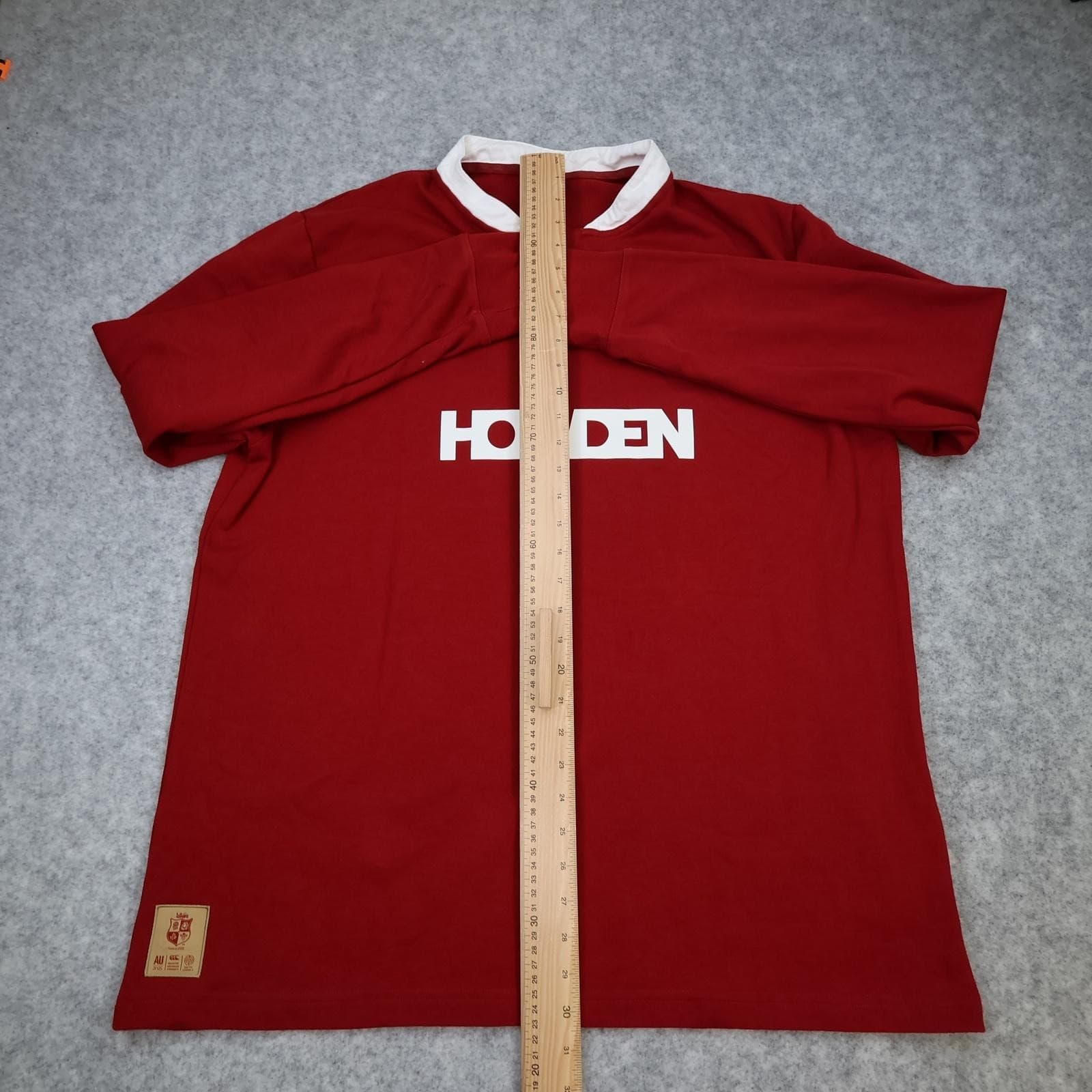 British & Irish Lions Shirt Mens 2XL Red Rugby Union Canterbury Howden 2025 photo 12