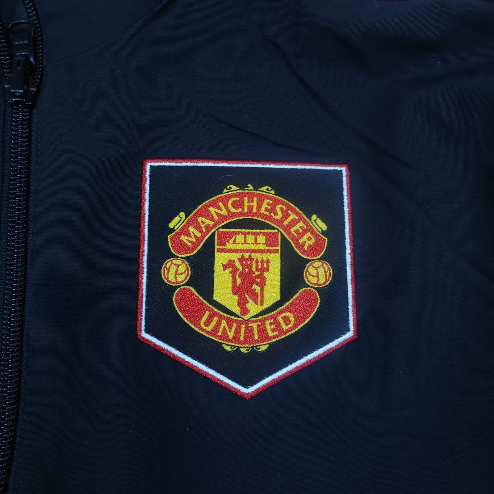 Manchester United Jacket 13-14 Years 164 Black Tracksuit Reversible Adidas Kids photo 6