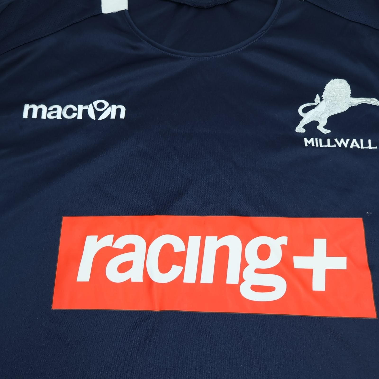 Millwall Shirt Mens 4XL Blue Home 2011 2012 EFL Football Macron Racing Plus photo 3