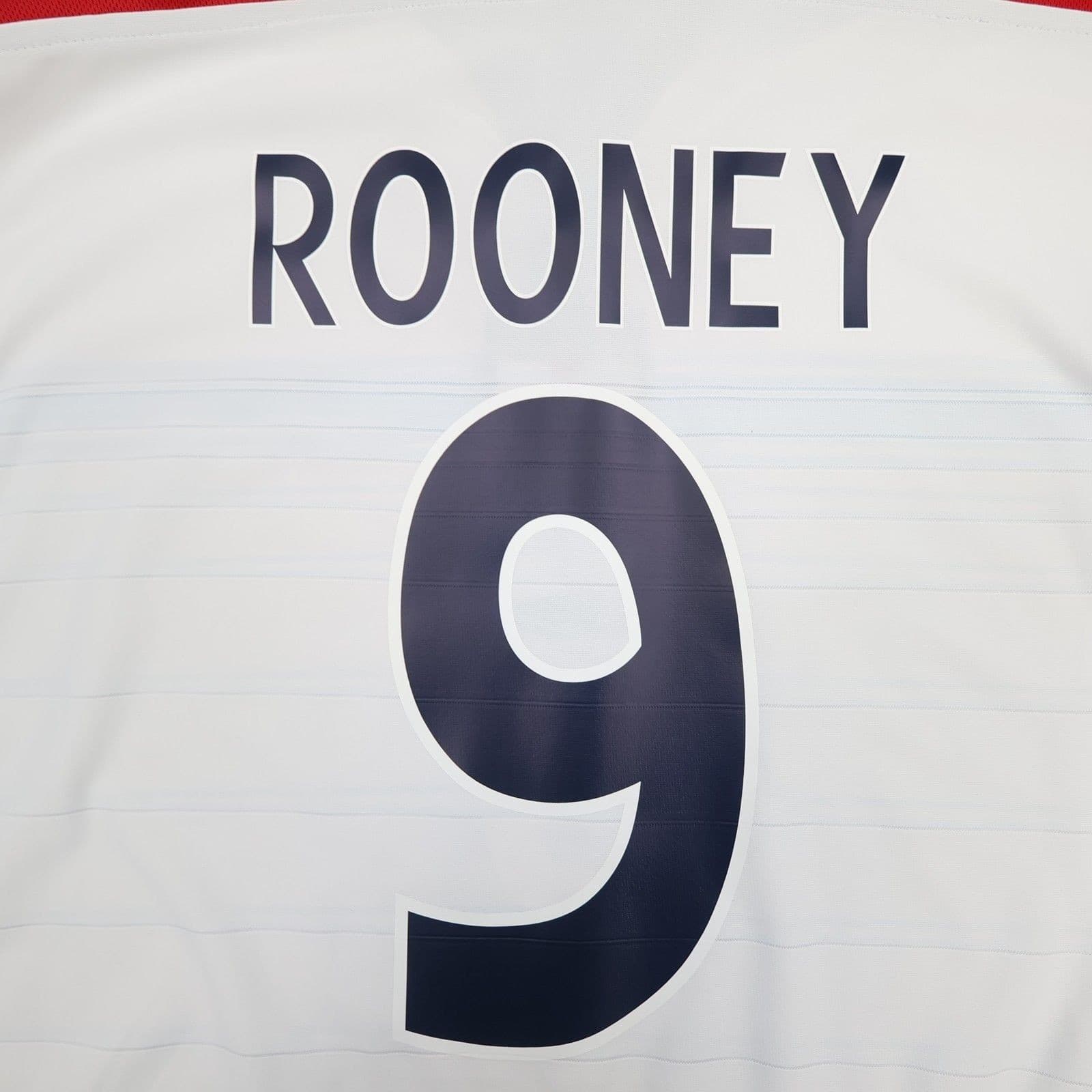 England Football Shirt 2XL White Home Kit Umbro 2003 2005 Wayne Rooney photo 3