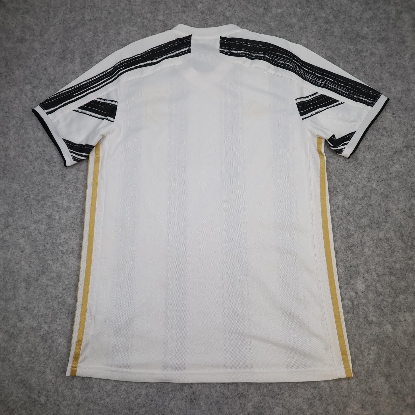 Juventus Shirt Mens Medium White Home 2020 2021 Adidas Jeep Soccer Jersey photo 2