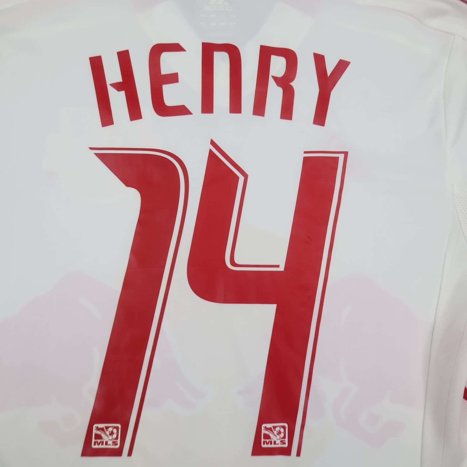 New York Red Bulls Football Shirt Small White Home Kit 2012 Adidas Henry 14 MLS photo 19