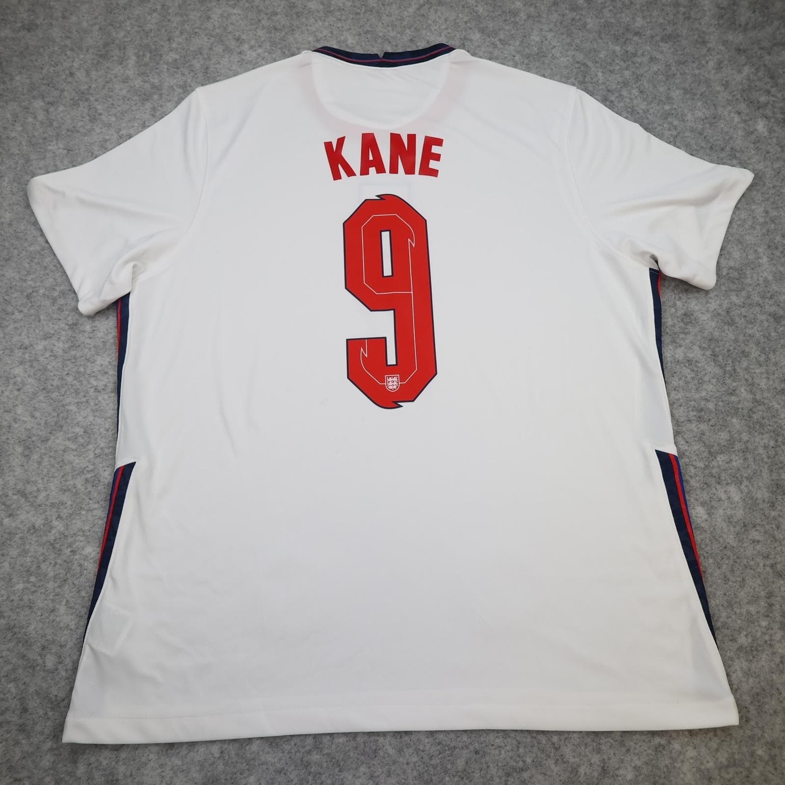England Home Shirt Mens XL White 2020 2021 Football Nike Kane 9 Dri Fit
