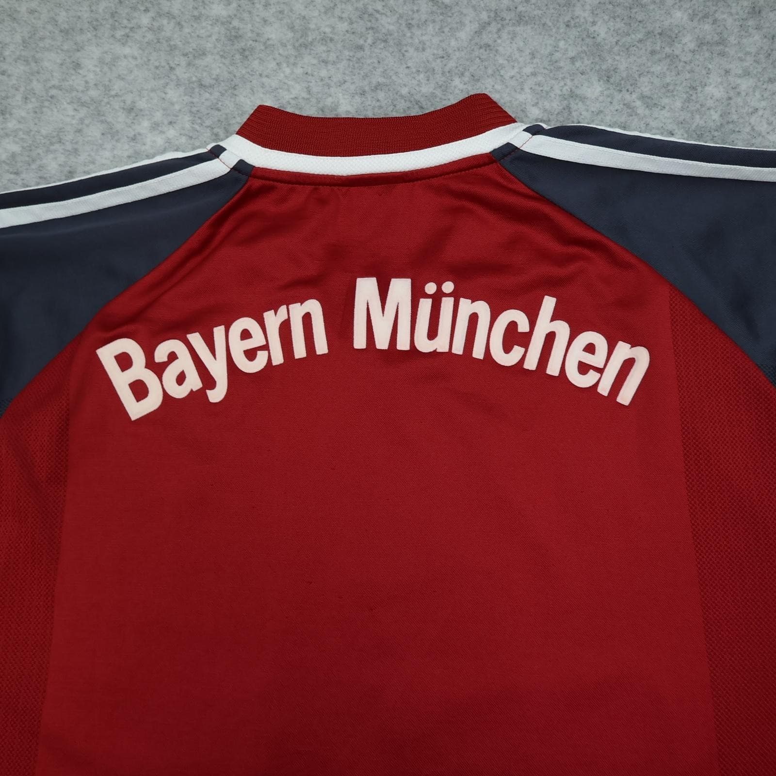 Vintage Bayern Munich Shirt Mens XL Red Home 2001 2002 Football Adidas Opel photo 16